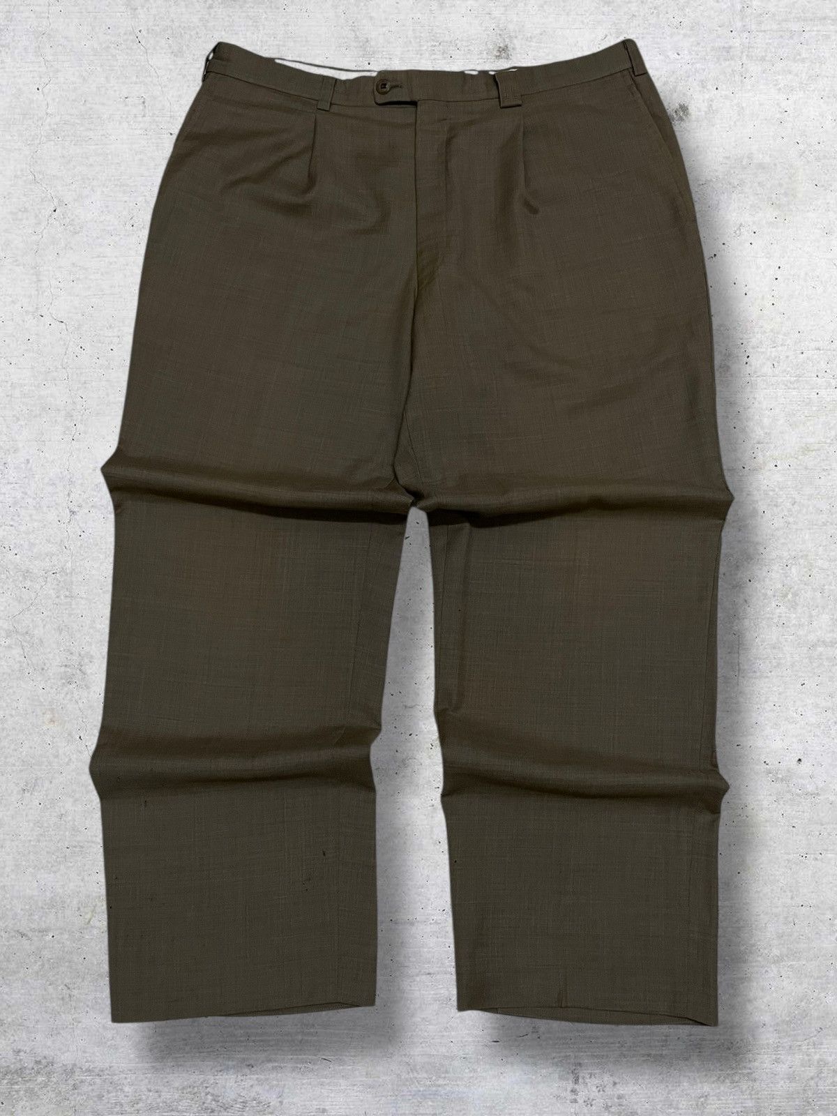 VINTAGE LANVIN DESIGNER 1990S MINIMALIST CASUAL PANT