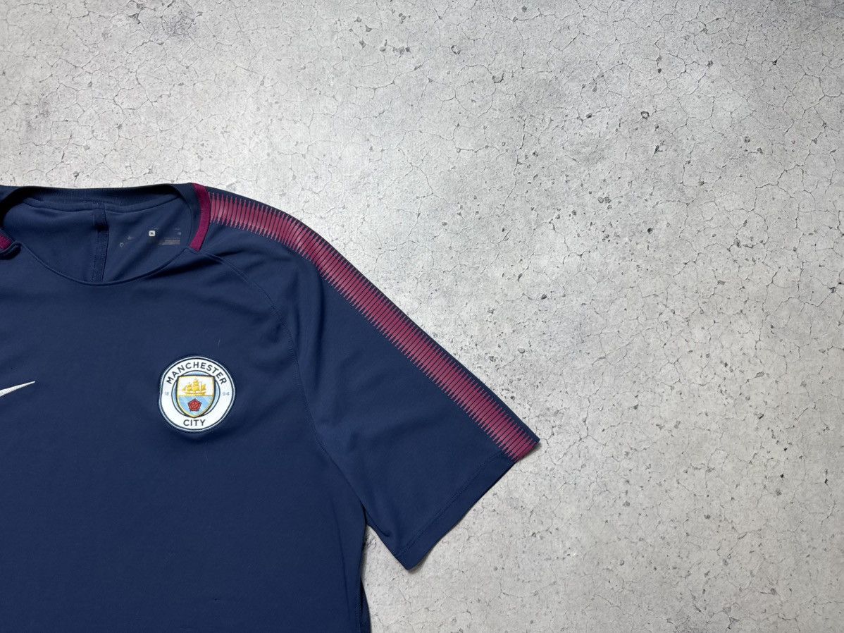 Nike × Vintage Nike FC Manchester City Soccer Training Shirt Jersey Size US XL / EU 56 / 4 - 3 Thumbnail