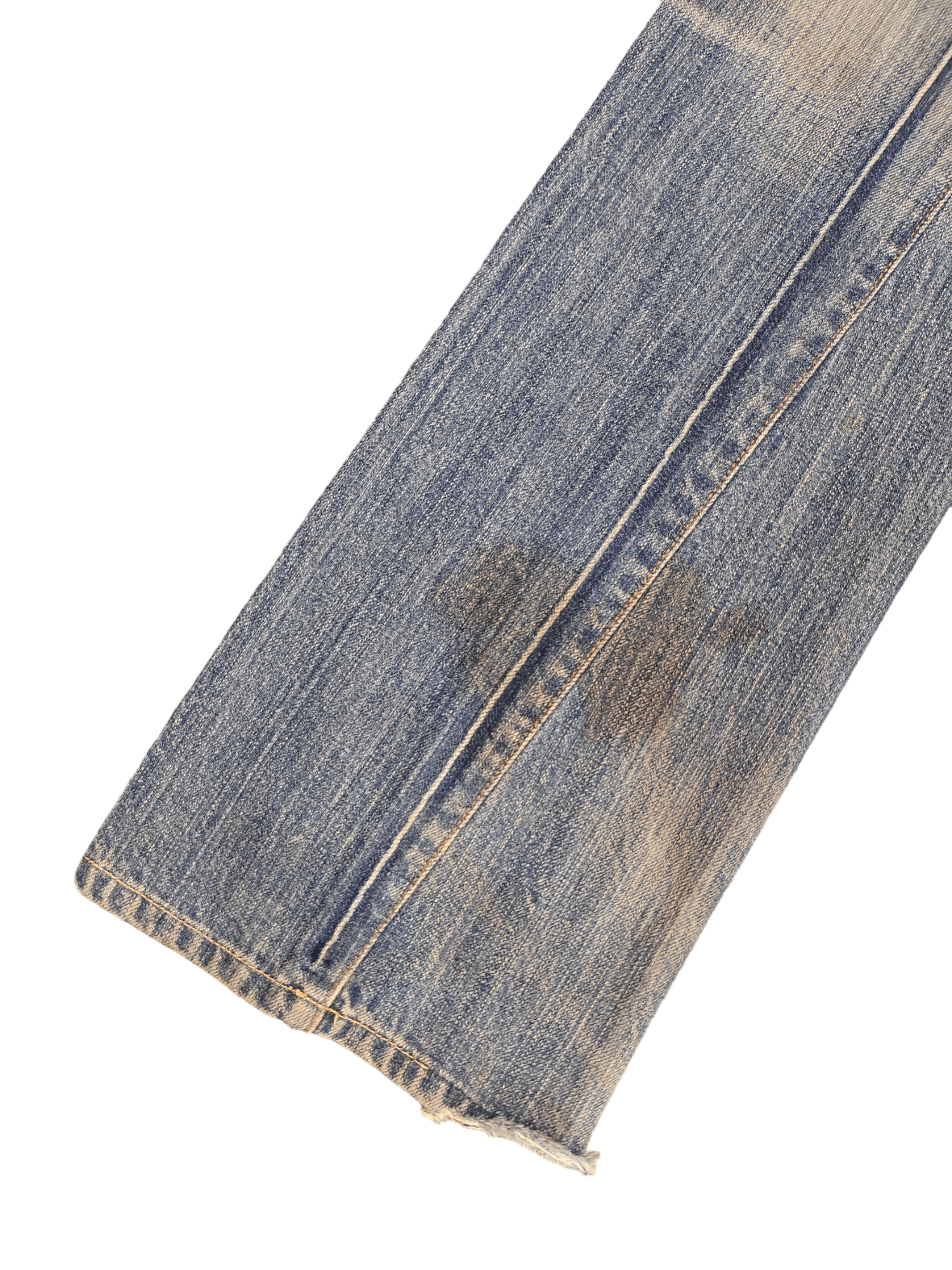 BUFFALO BOBS Flare Jeans Buffalo Spiral Cut Distress Rusty Boot Cut Size US 30 / EU 46 - 9 Thumbnail