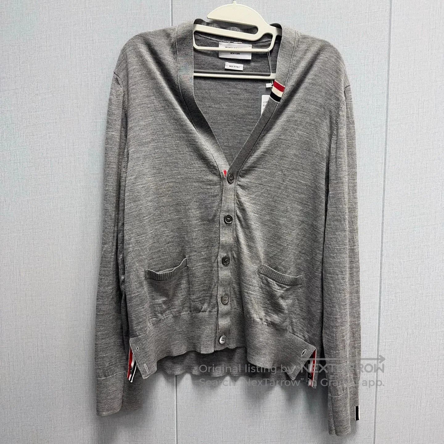 Thom Browne thom browne long sleeve knitted cardigan. Size US M / EU 48-50 / 2 - 1 Thumbnail