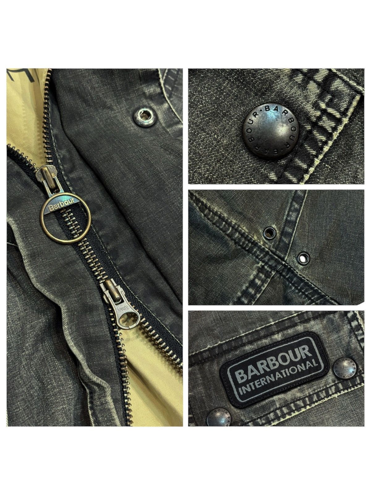 Barbour Barbour International® Vintage Cotton International Jacket. Size US L / EU 52-54 / 3 - 5 Thumbnail