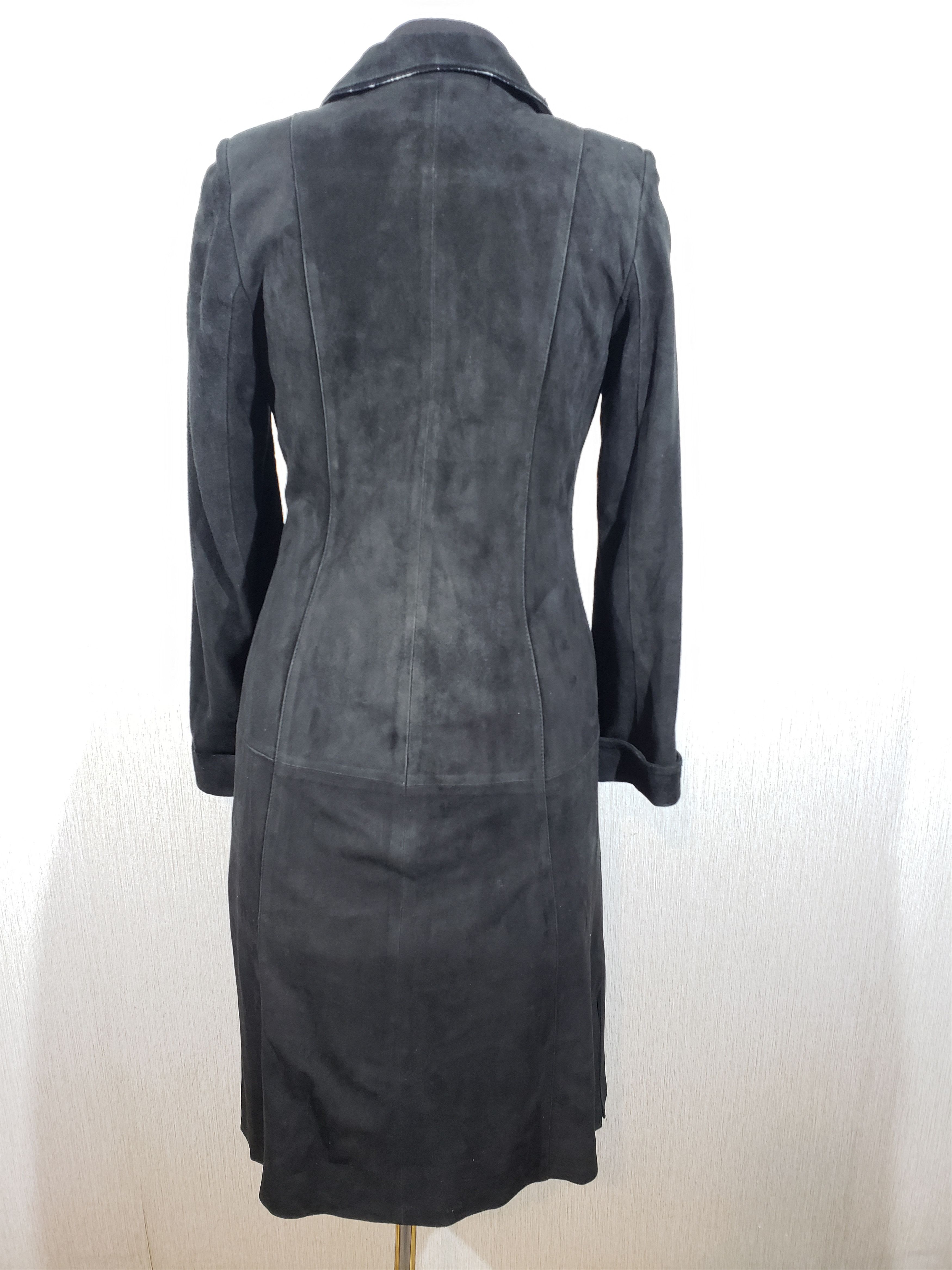 Other Black women's suede jacket. Size M / US 6-8 / IT 42-44 - 4 Thumbnail