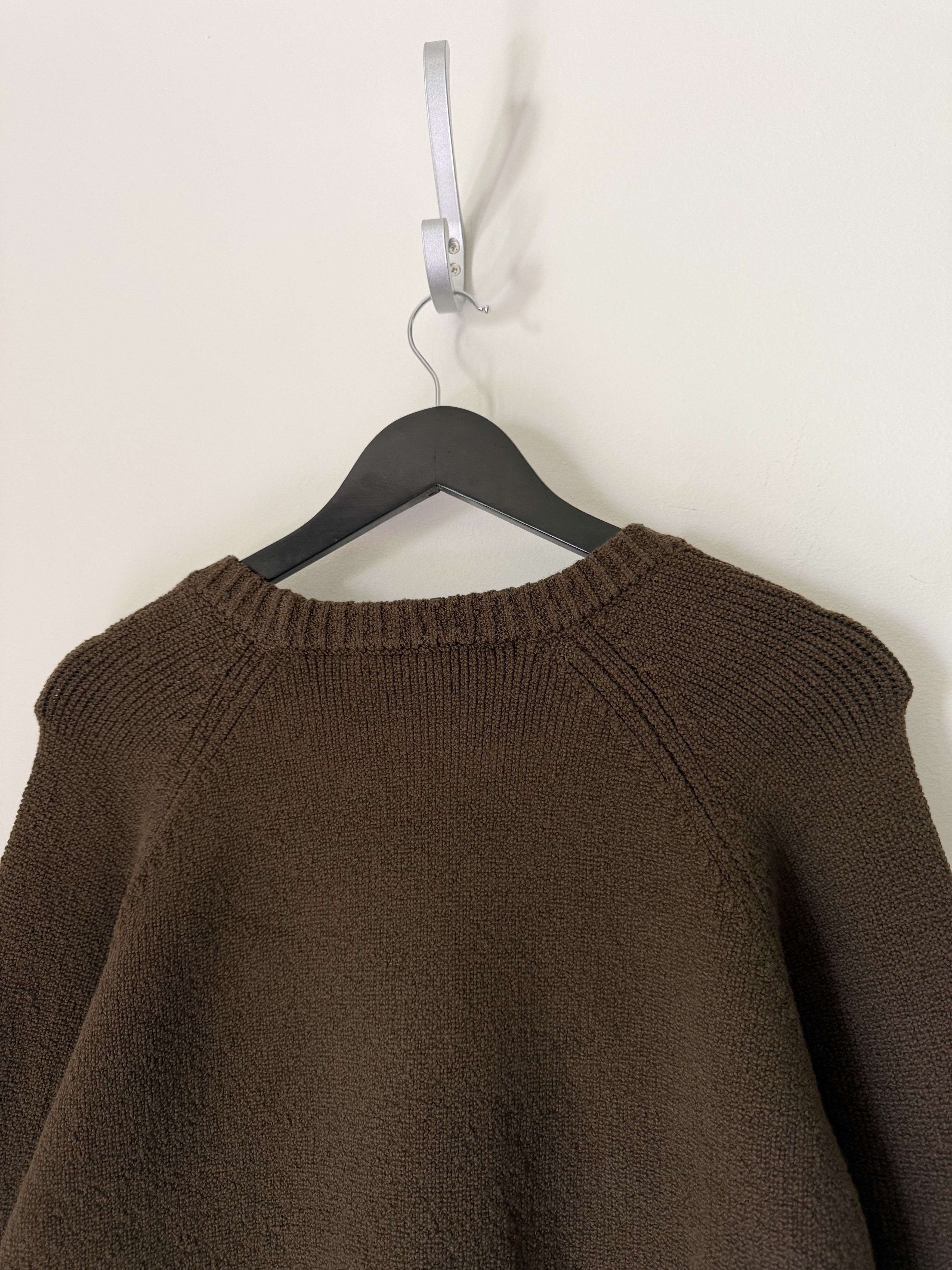 Acne Studios Acne Studios Kangaroo Pocket Sweater in Brown Size US XL / EU 56 / 4 - 5 Thumbnail