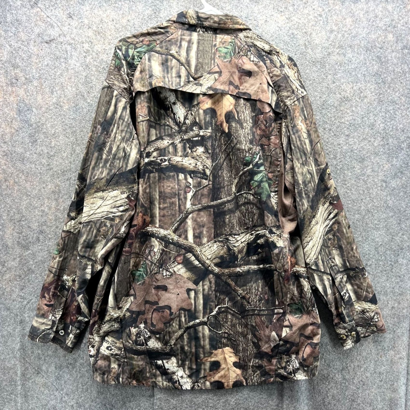 Vintage VINTAGE RedHead Shirt Camouflage Button-Down Men Large Mossy Oak Green Cotton Long Sleeve Size US L / EU 52-54 / 3 - 2 Thumbnail