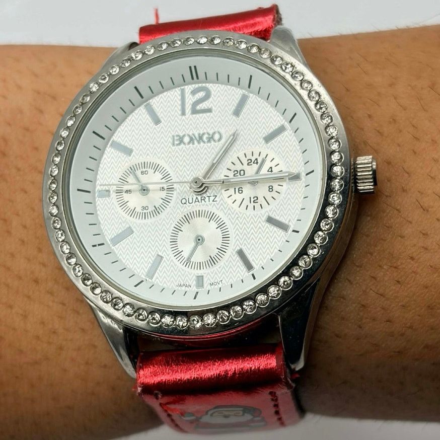 Other Silver & Red Santa Bongo Men’s Watch Size ONE SIZE - 2 Thumbnail