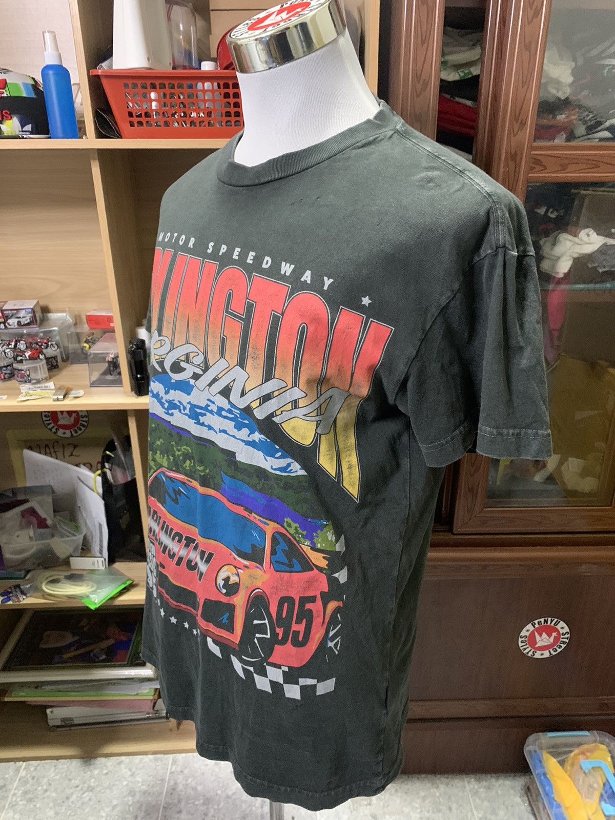 NASCAR Arlington Motor Speedway T-shirt Distressed Size US M / EU 48-50 / 2 - 3 Thumbnail