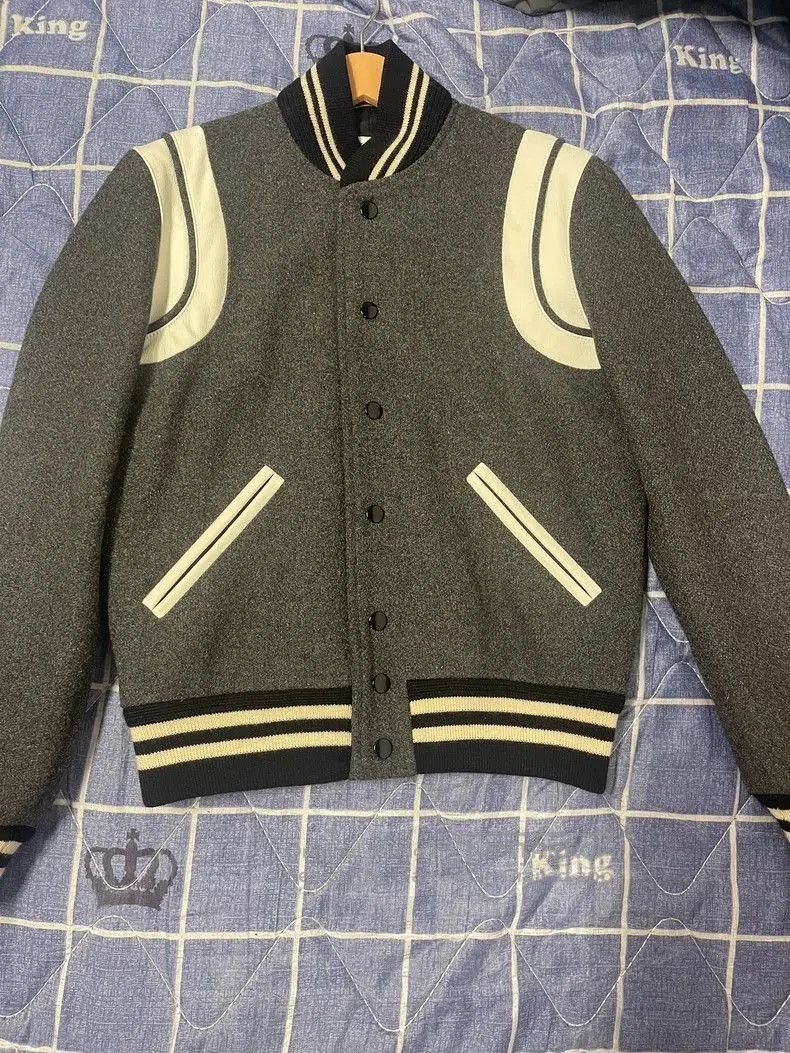 Saint Laurent Paris Saint Laurent Wool Varsity Jacket. Size S / US 4 / IT 40 - 1 Thumbnail