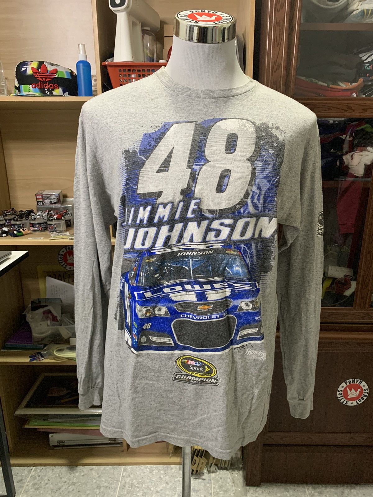 NASCAR NASCAR Jimmie Johnson Racing Long Sleeve T Shirt 2013 Size US L / EU 52-54 / 3 - 1 Thumbnail