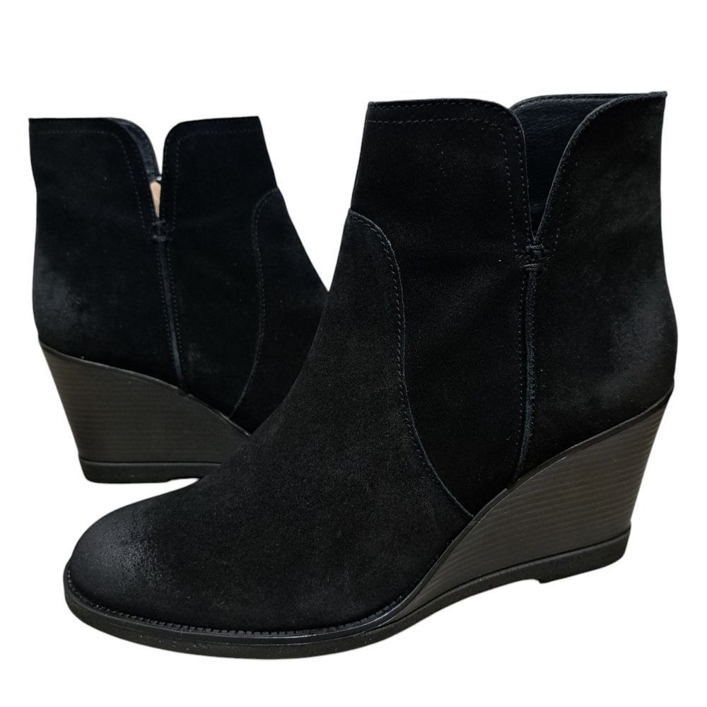 Kenneth Cole Kenneth Cole Reaction Dot-Ation Leather Suede Wedge Ankle Bo Size US 11 / IT 41 - 2 Thumbnail