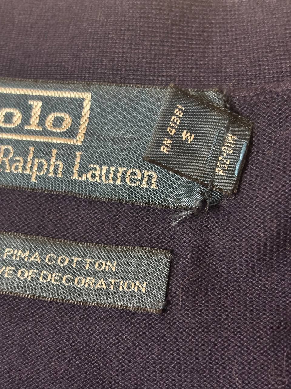 Polo Ralph Lauren Polo Ralph Lauren Pima Cotton Cardigan – Navy – Size L Size US L / EU 52-54 / 3 - 6 Thumbnail