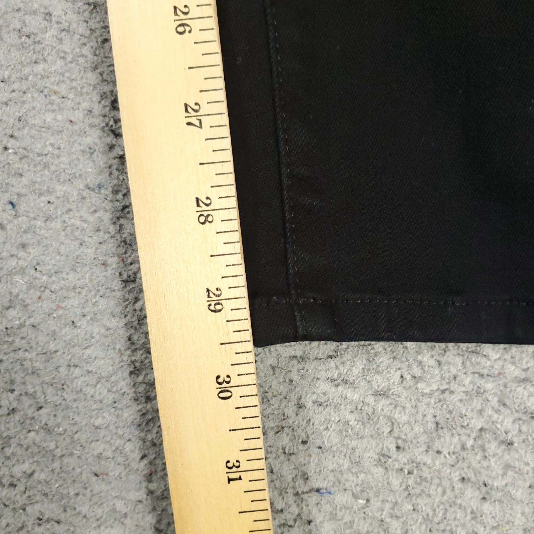 Vintage VINTAGE Pilcro Jeans Women Slim Skinny Denim Black 31x29.5 High Rise 5-Pocket Regular Womens Size 24" / US 00 / IT 34 - 5 Thumbnail