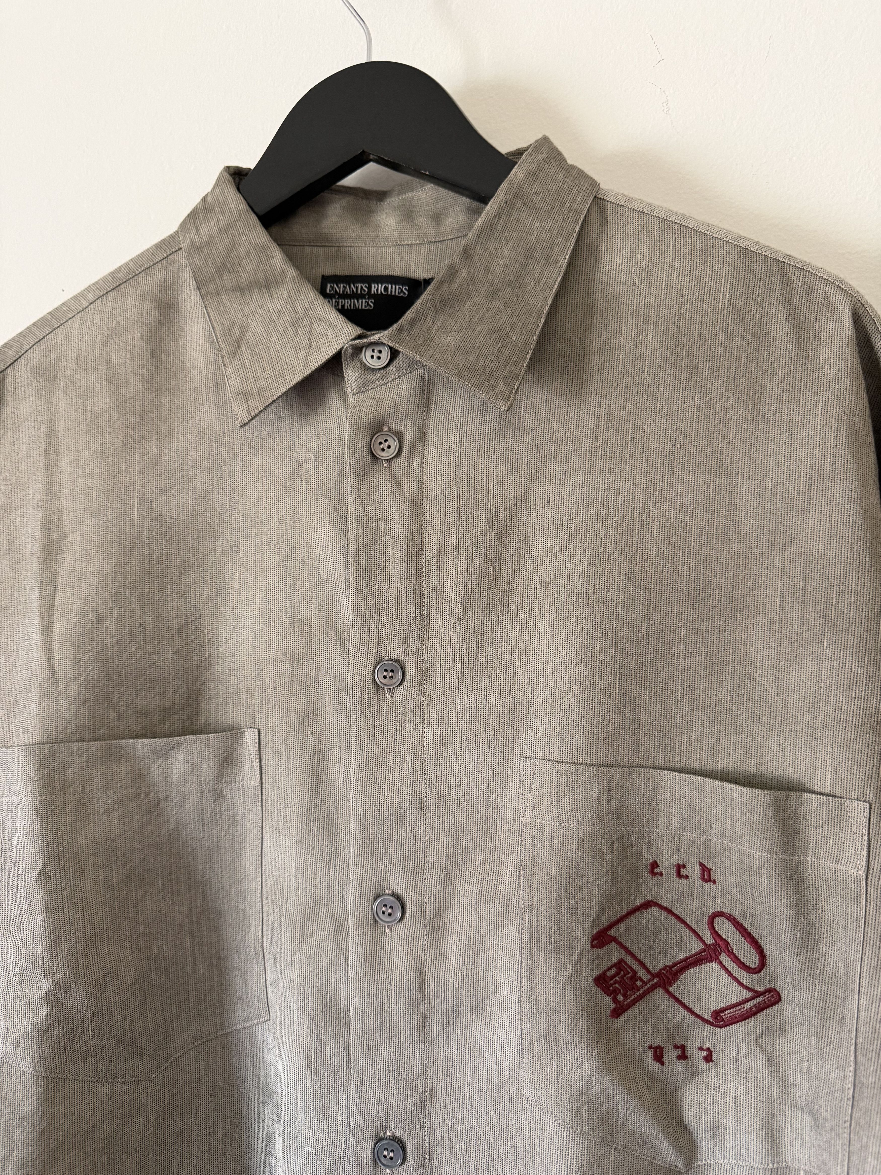 Enfants Riches Deprimes Enfants Riches Deprimes Artist Button Down Shirt in Neutral Size US XL / EU 56 / 4 - 2 Thumbnail