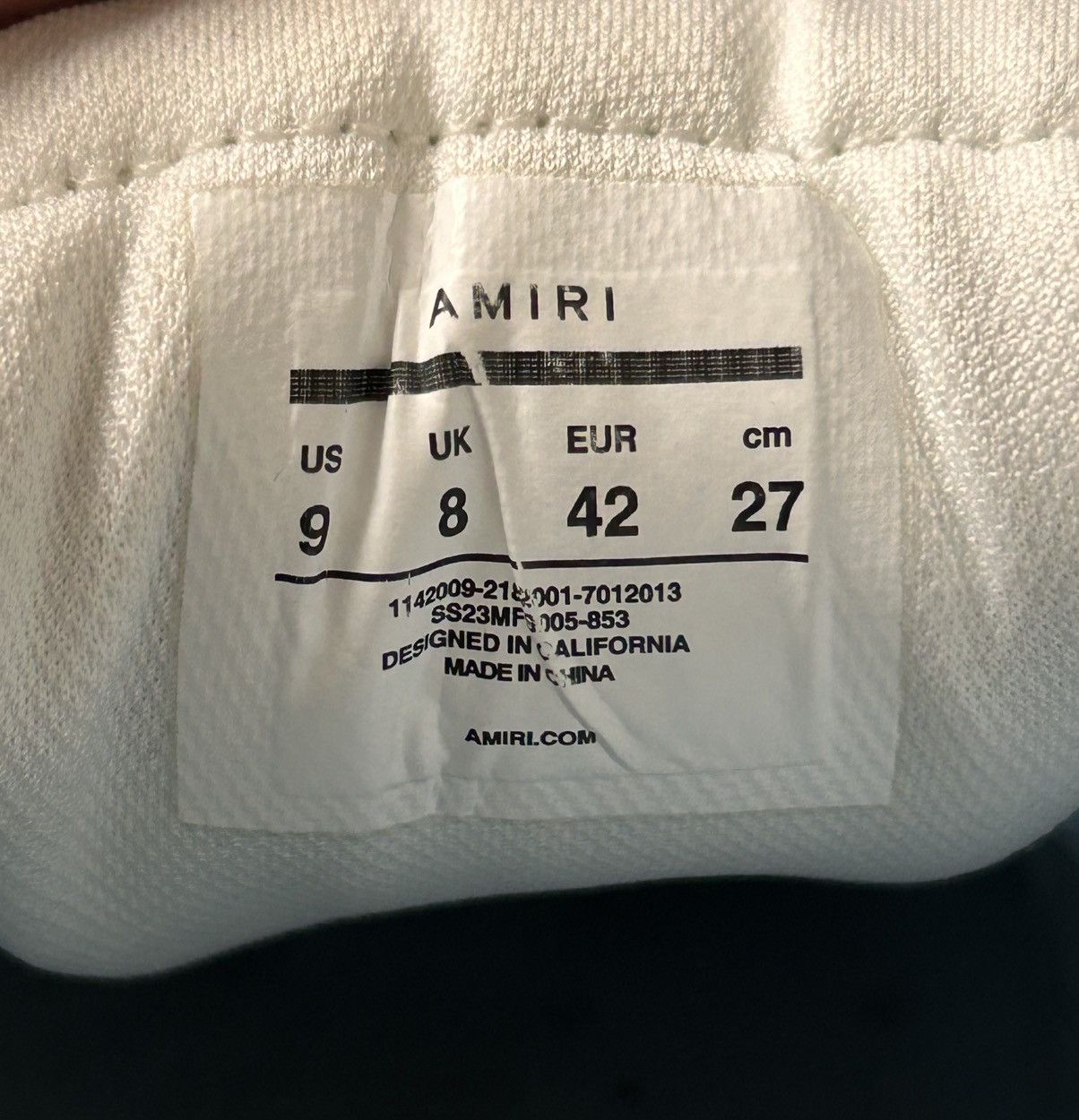 Amiri Amiri Skel Top Low shoes Size US 9 / EU 42 - 5 Thumbnail