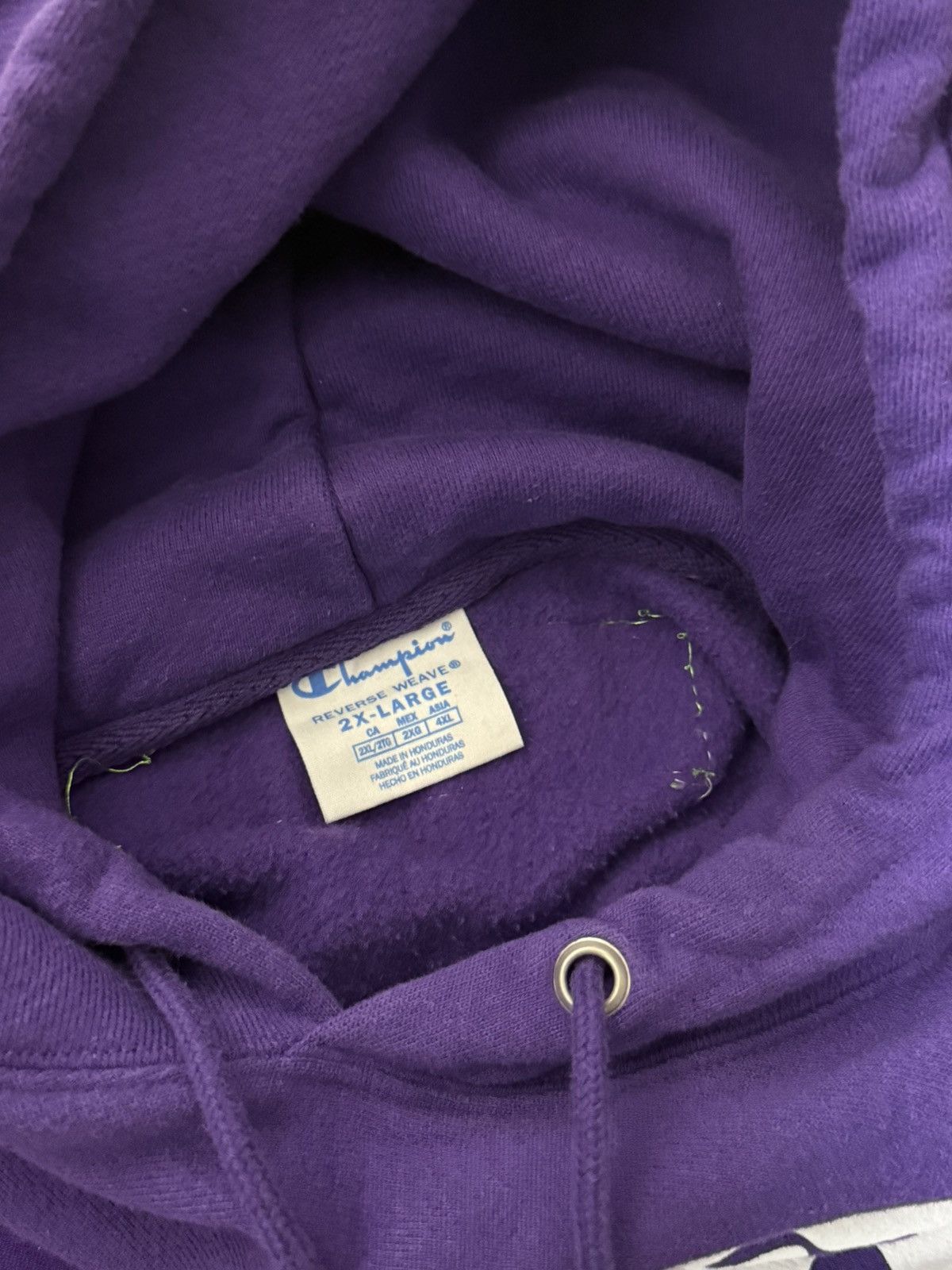Off-White Off White Champion Virgil Abloh Figures of Speech Hoodie Size US XXL / EU 58 / 5 - 4 Thumbnail