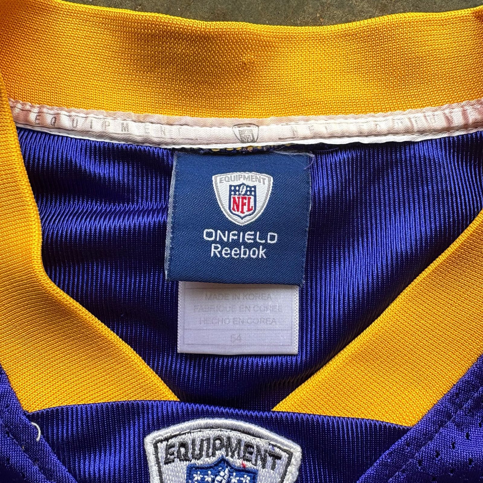 NFL Vintage McNabb Viking's Jersey Size US XL / EU 56 / 4 - 4 Thumbnail
