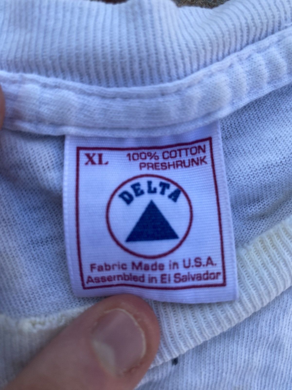 Delta VTG 90s Delta Cotton Baseball T Shirt - Field of Dreams Size US XL / EU 56 / 4 - 3 Thumbnail