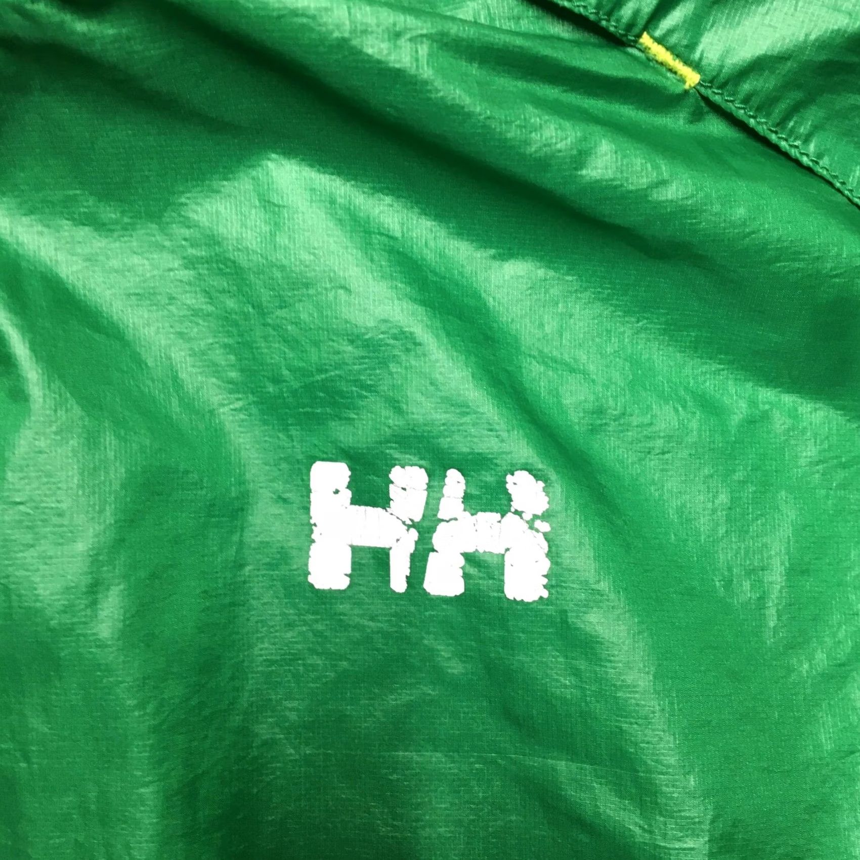 Helly Hansen Helly Hansen Training Jacket Mens XL Green Packable Pocket Hooded Windbreaker Size US XL / EU 56 / 4 - 5 Thumbnail