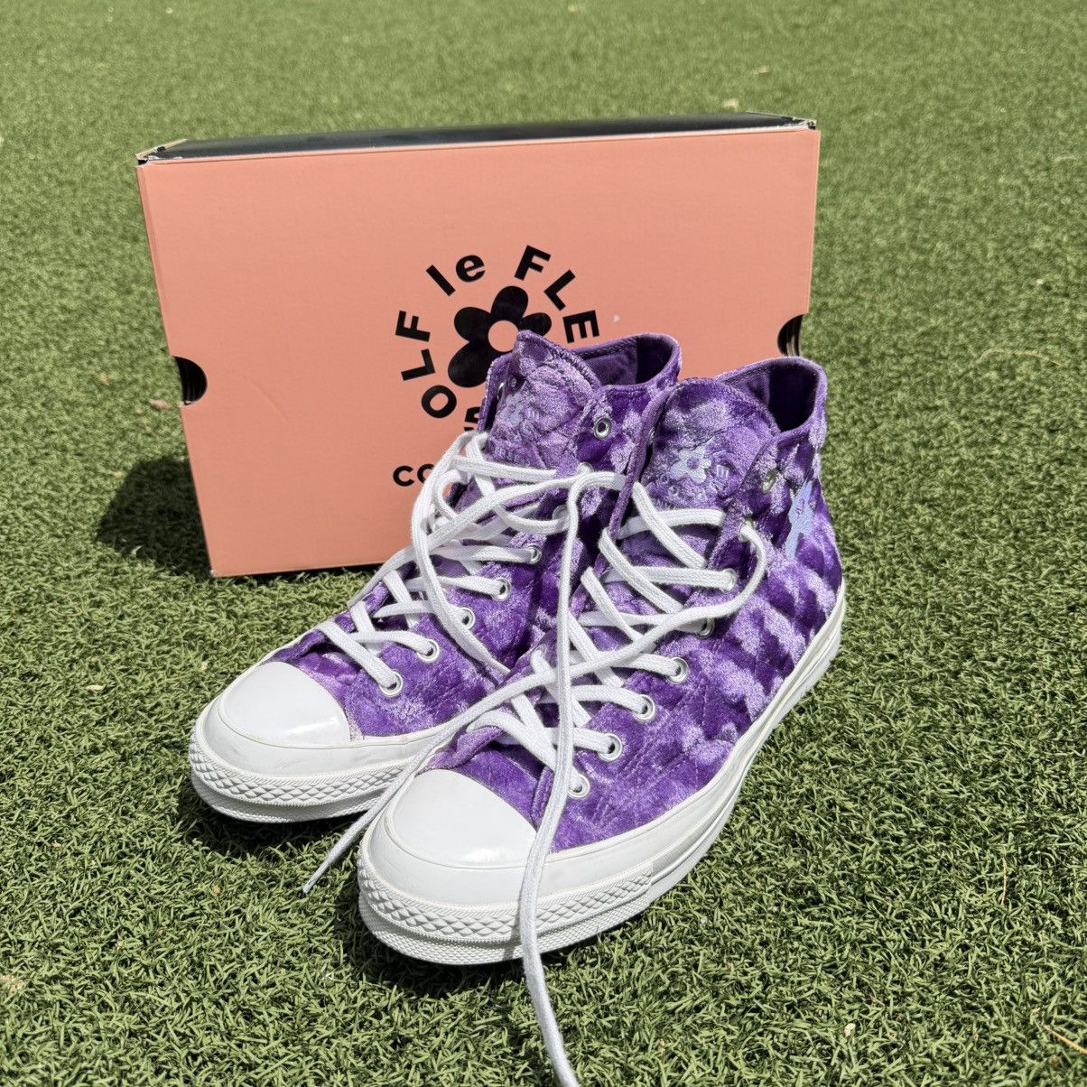 Converse × Golf le Fleur Converse X Golf le Fleur Quilter Chuck 70 Hi-Top Size US 10 / EU 43 - 1 Thumbnail