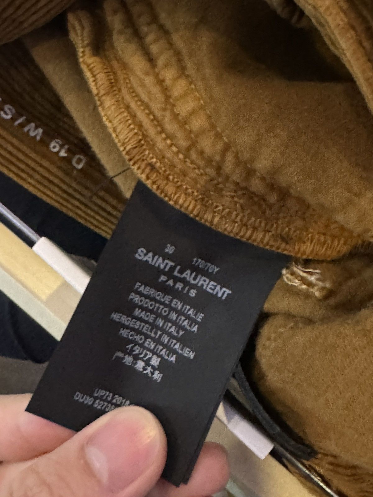 Saint Laurent Paris Saint laurent corduroi brown pants Size US 30 / EU 46 - 3 Thumbnail