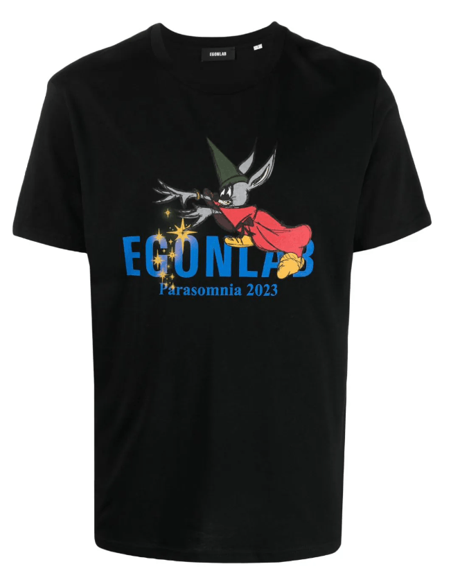 Egon Lab BNWT AW23 EGONLAB "PARASOMNIA" FANTASIA TSHIRT M Size US M / EU 48-50 / 2 - 1 Thumbnail