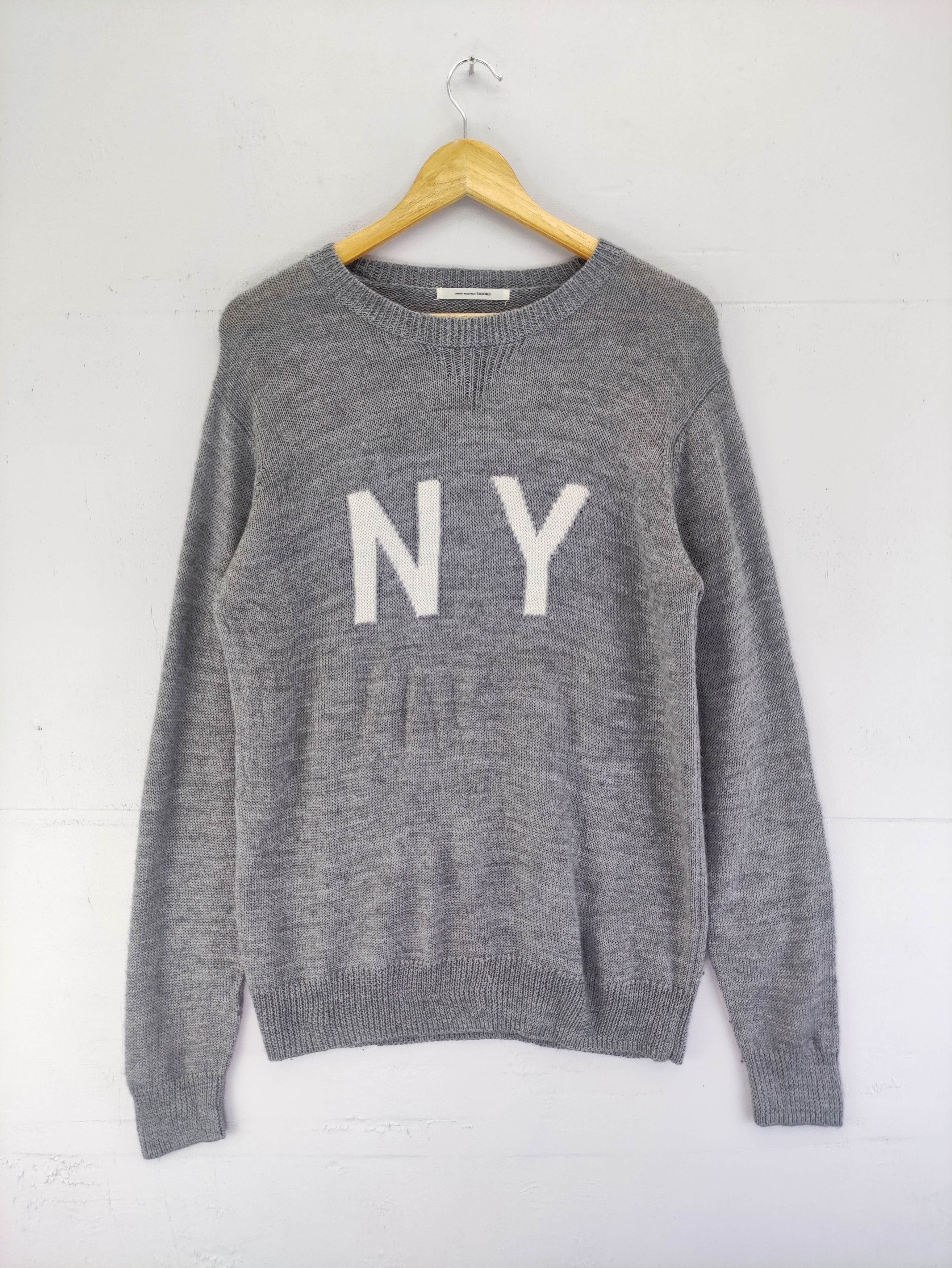 URBAN RESEARCH DOORS Urban Research Doors Ny Wool Knit Sweater Jumper Size S / US 4 / IT 40 - 1 Thumbnail