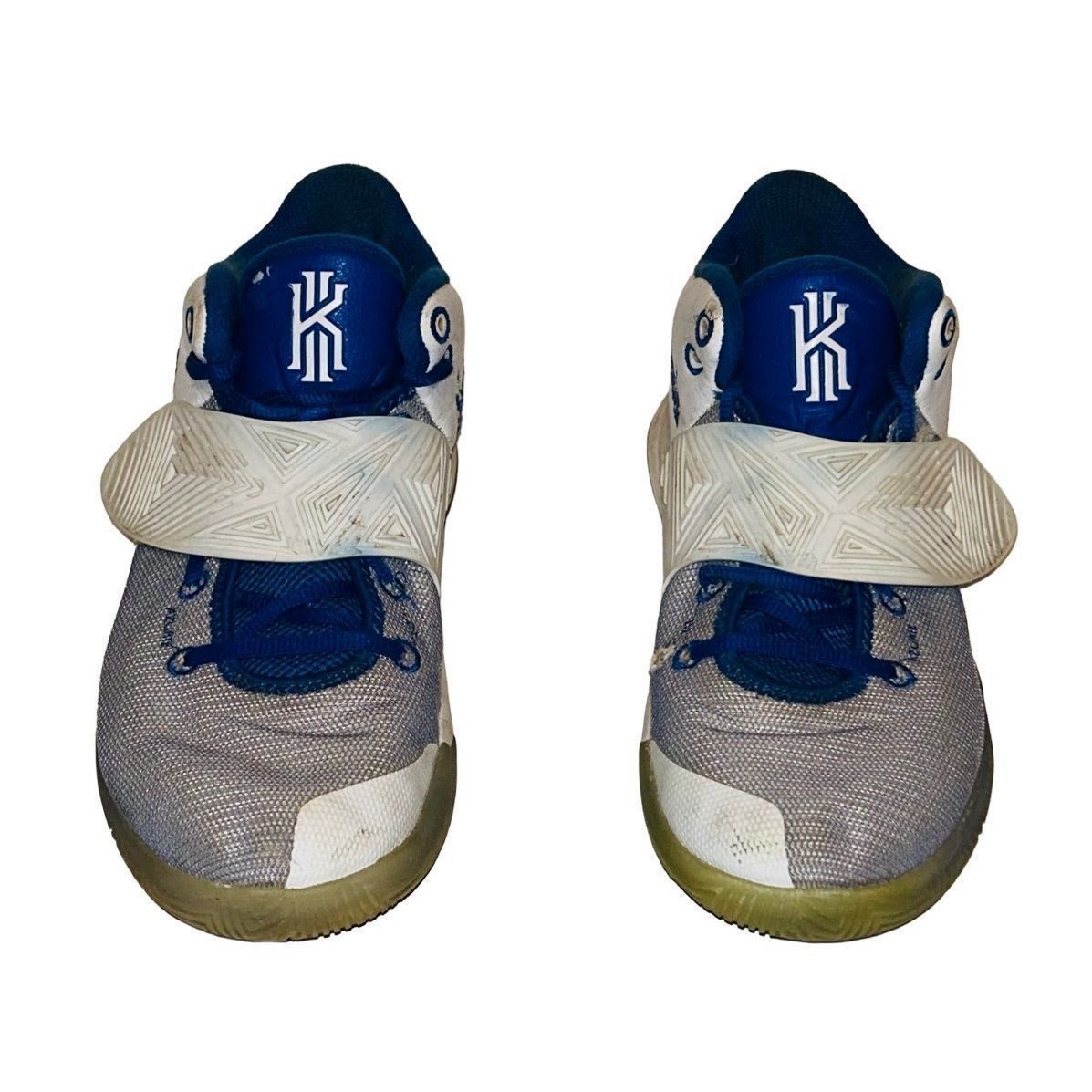 Nike Size 10.5 - Nike Kyrie Flytrap 3 White Varsity Royal BQ3060- Size US 10.5 / EU 43-44 - 3 Thumbnail