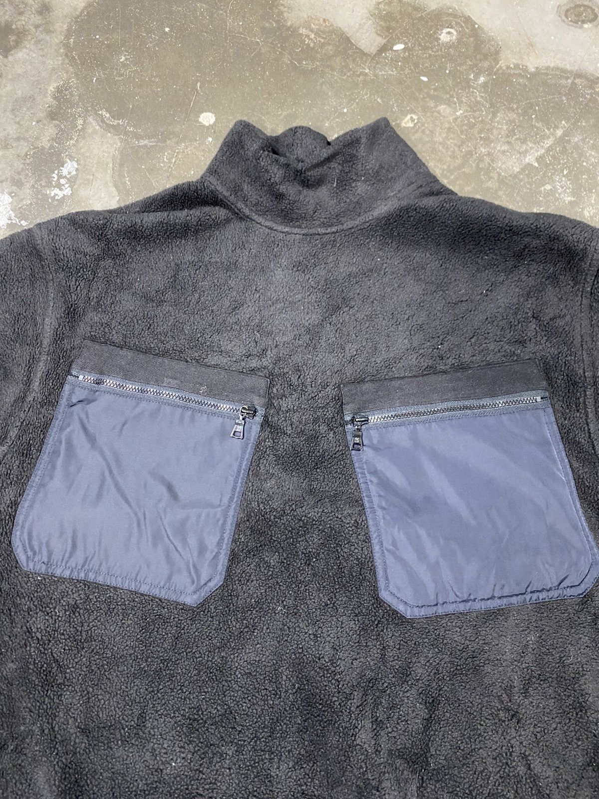DKNY Rare DKNY Pocket Fleece Sweater Size US M / EU 48-50 / 2 - 7 Thumbnail