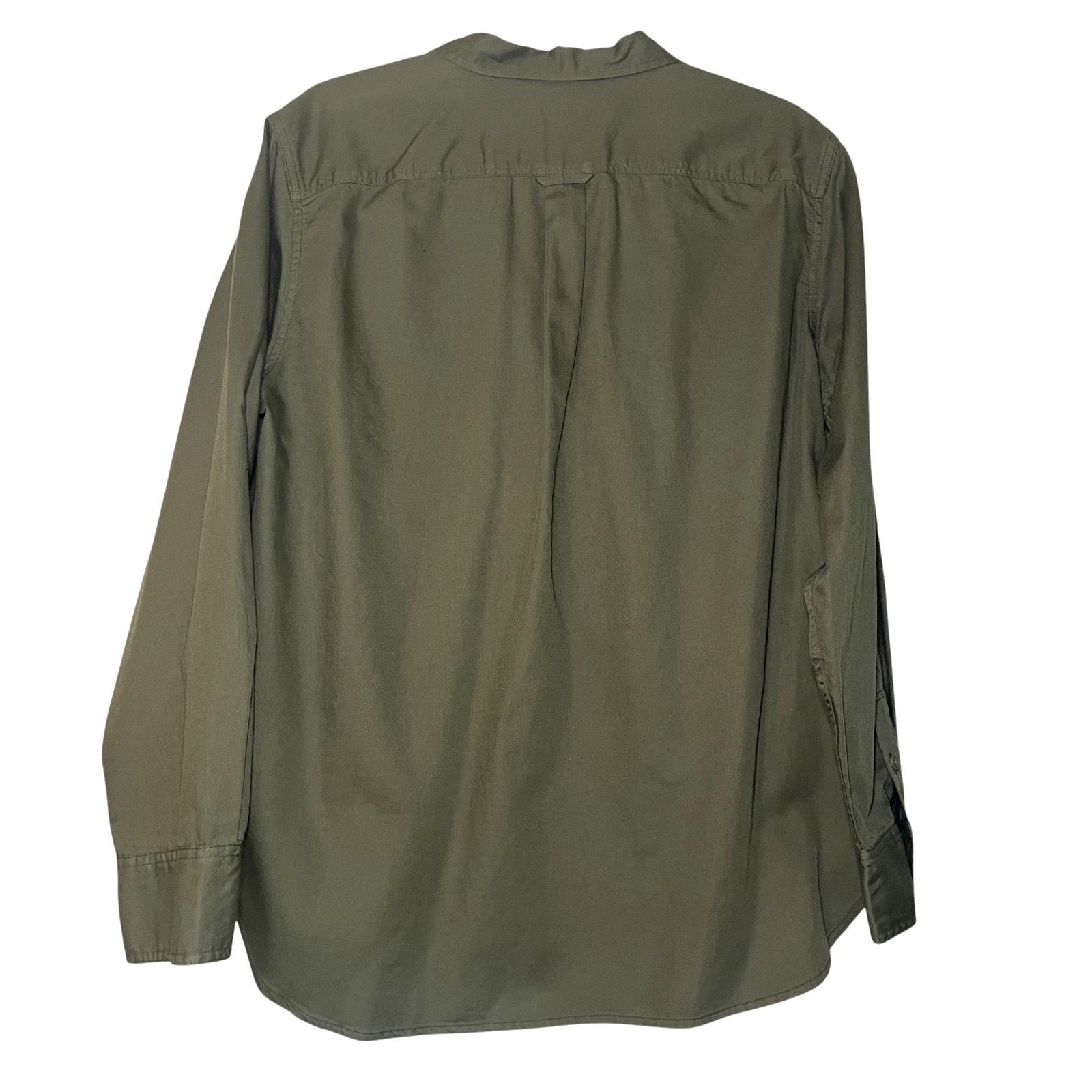 J.Crew J.Crew Boyfriend Utility Long Sleeve Button Up Size L Size L / US 10 / IT 46 - 3 Thumbnail