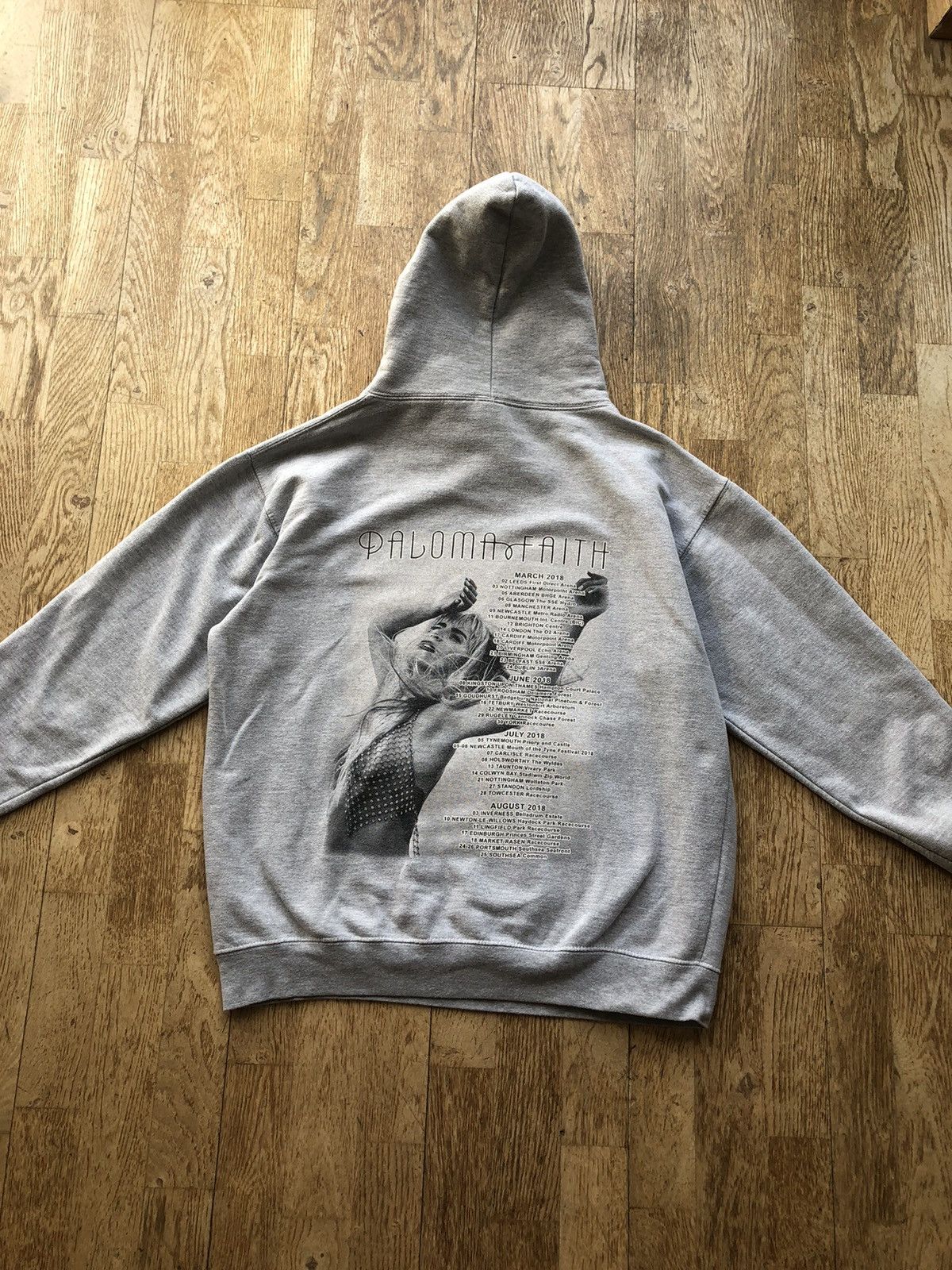 Band Tees × Vintage PALOMA FAITH 2018 WORLD TOUR VINTAGE HOODIE Size US L / EU 52-54 / 3 - 2 Thumbnail