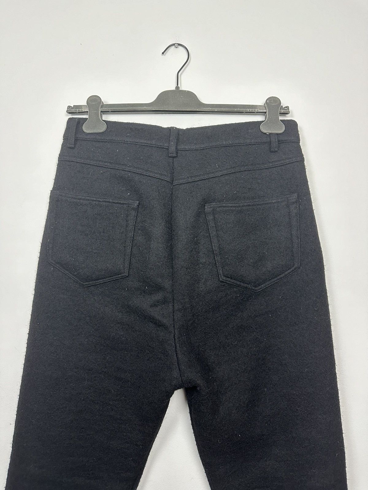 Rick Owens FW18 ‘SISYPHUS’ Boiled Wool Cropped Trousers Size US 31 - 5 Thumbnail