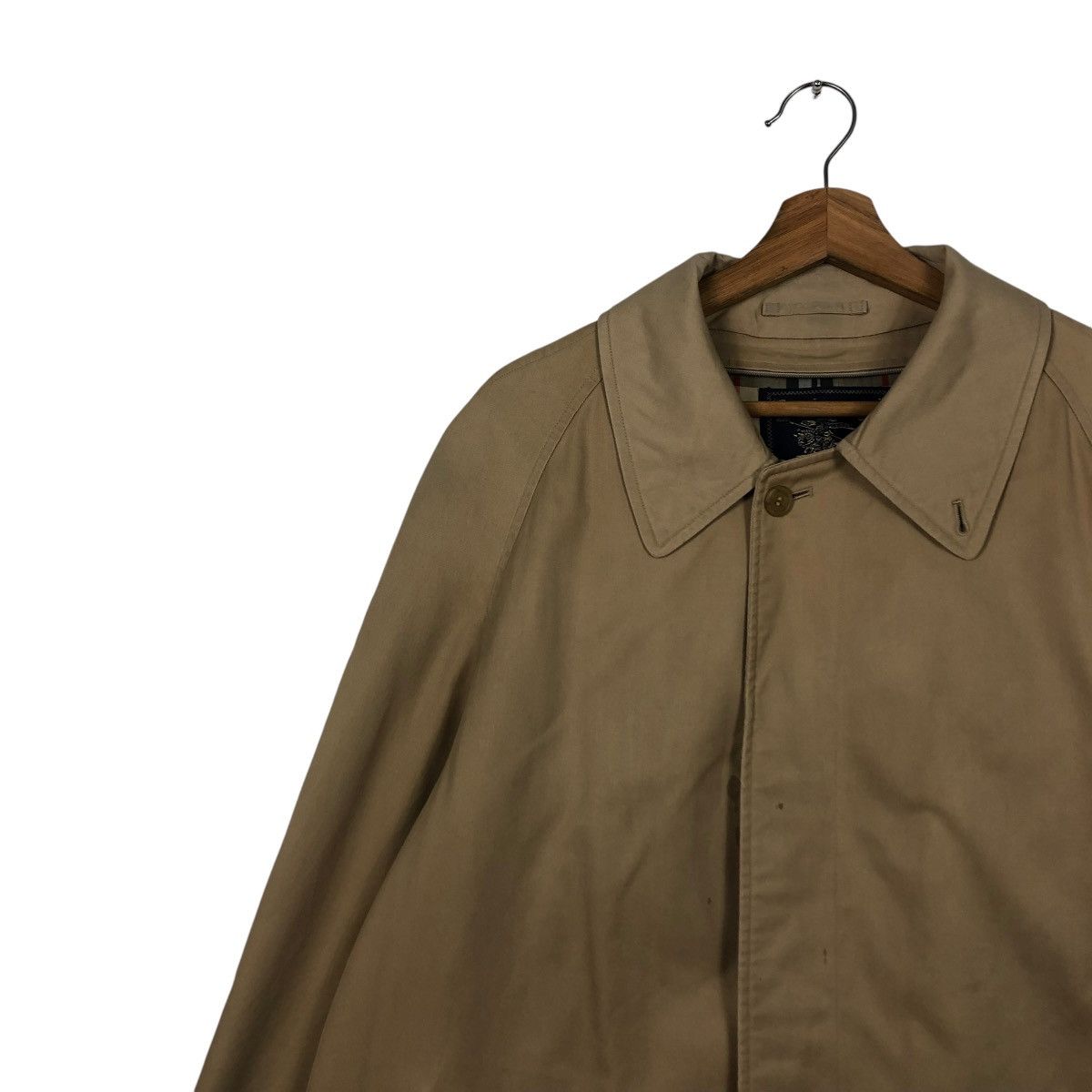 Burberry × Vintage 🔥VINTAGE LONG JACKET BURBERRYS NOVA CHECK BLANKET LINING Size US M / EU 48-50 / 2 - 9 Thumbnail