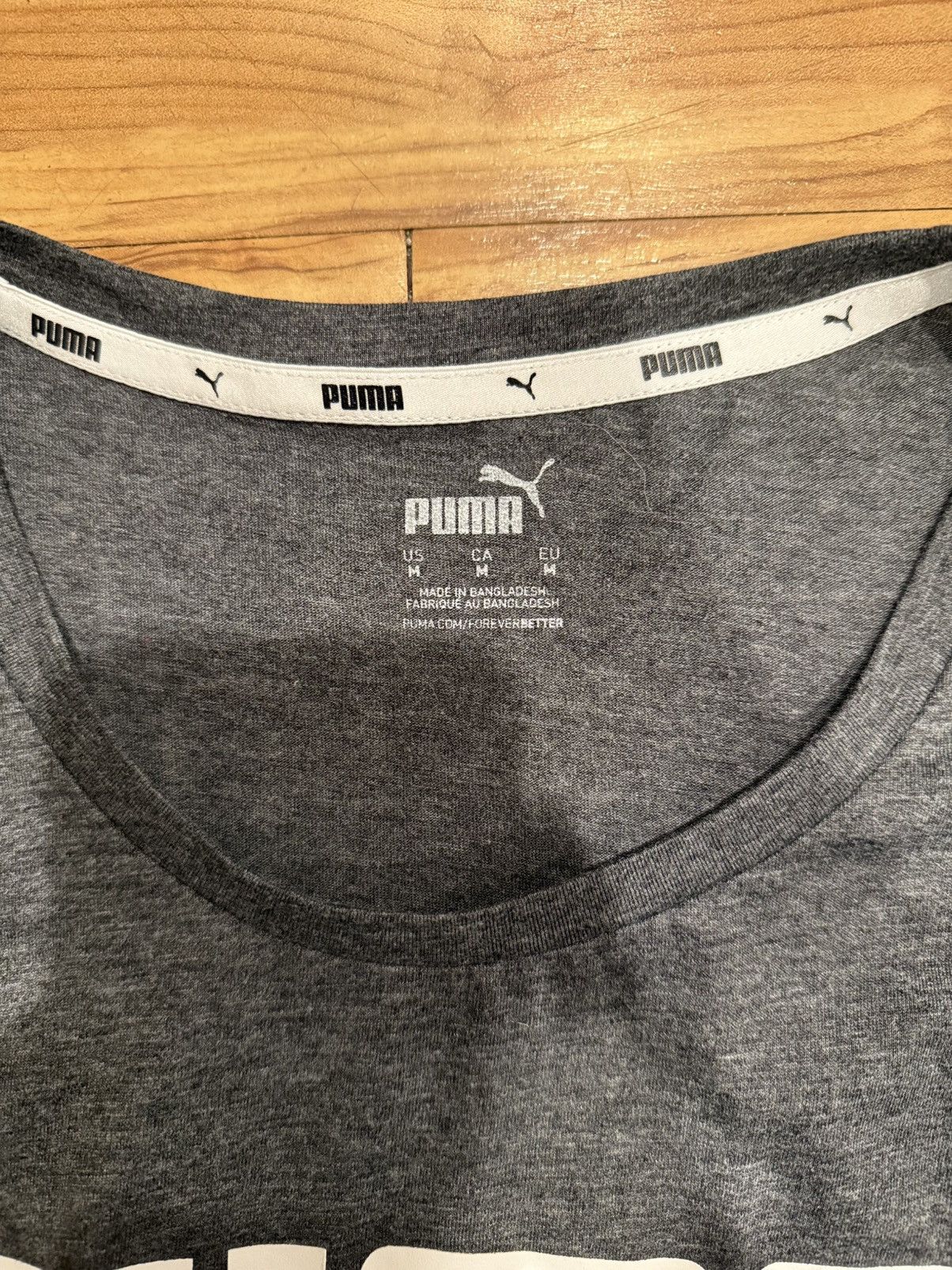 Puma PUMA Gray Sleeveless Logo Tank Top, Size Medium Size M / US 6-8 / IT 42-44 - 6 Thumbnail