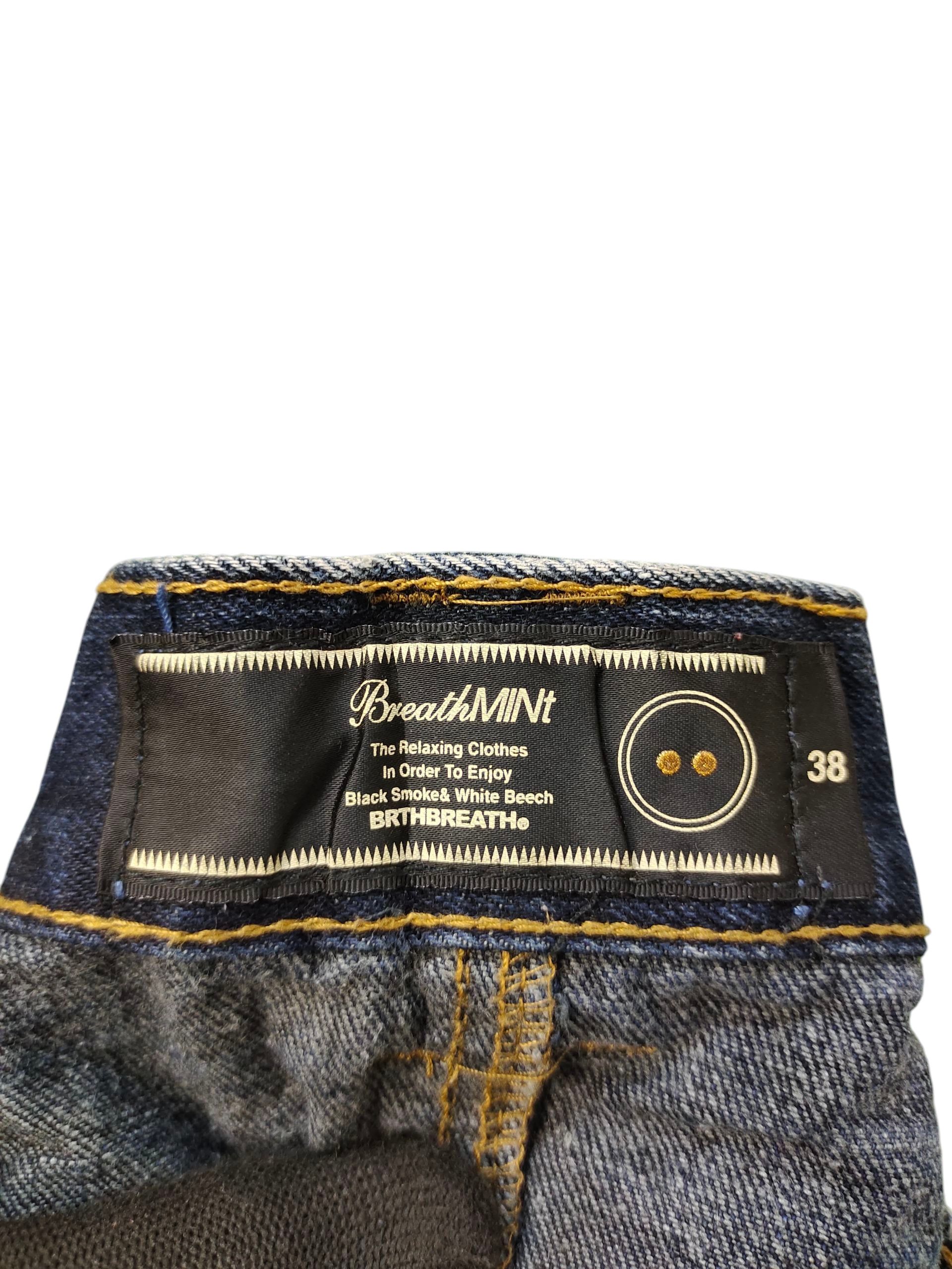 Number (N)ine × Undercover Breathmint Number Nine Double Waist Clawmark Denim Jeans Size US 31 - 10 Thumbnail