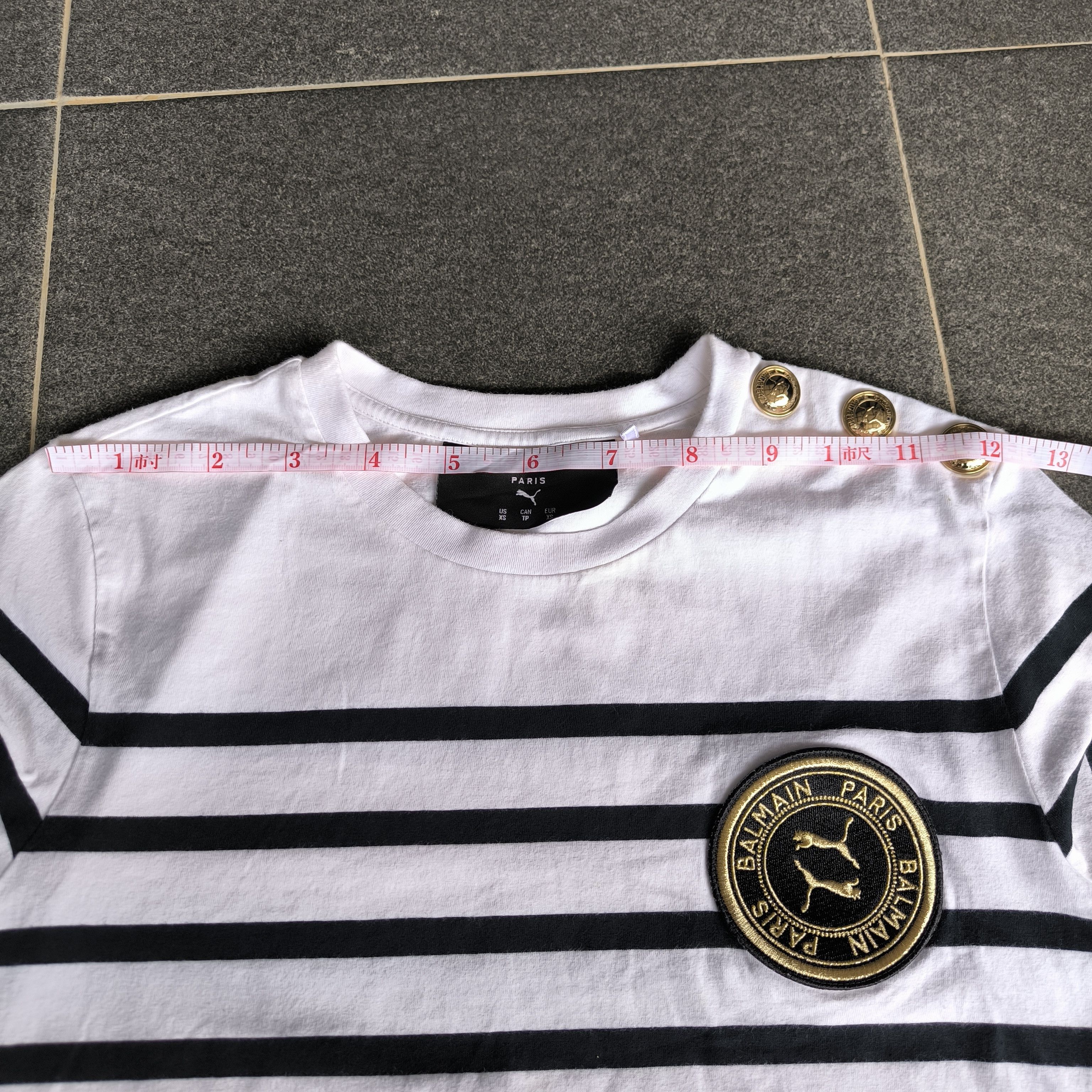 Balmain Balmain x puma disstresed tshirt Size XS / US 0-2 / IT 36-38 - 12 Thumbnail