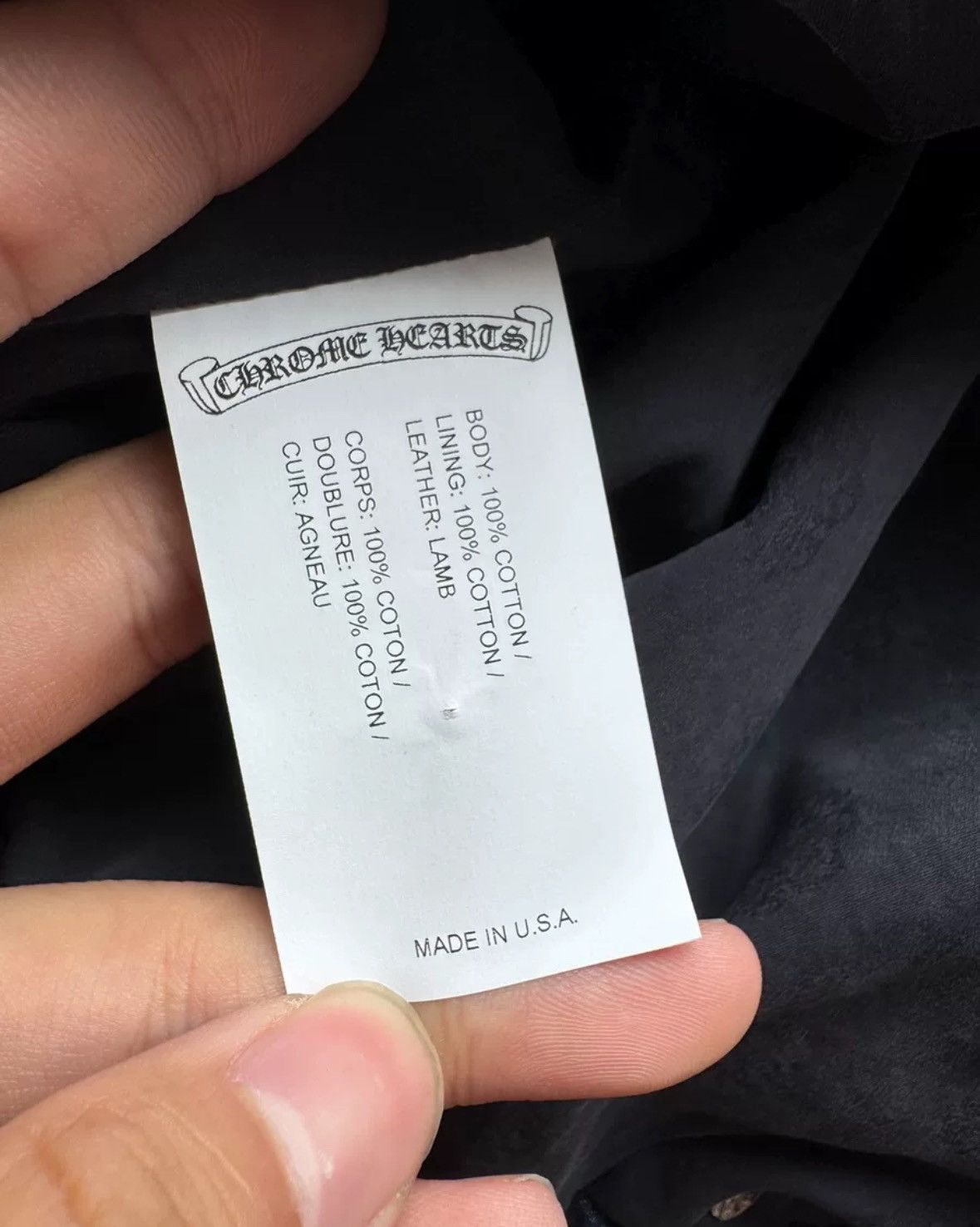 Chrome Hearts Triple white cross patch half quarter zip denim hoodie Size US L / EU 52-54 / 3 - 5 Thumbnail