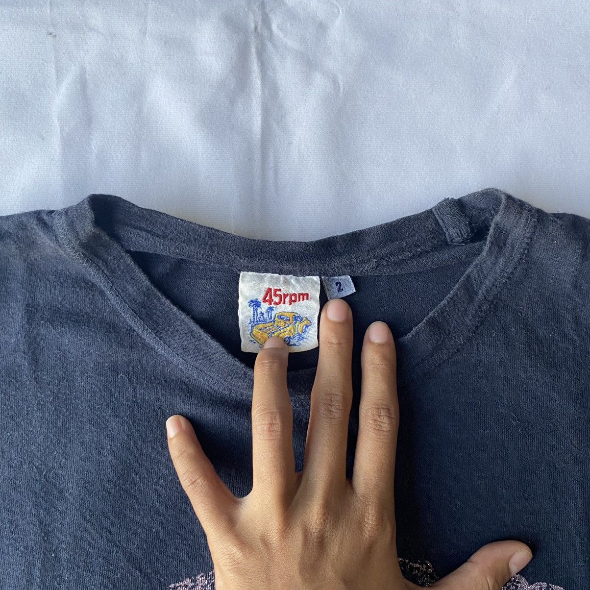 45rpm × Japanese Brand × Vintage Vintage 45Rpm Tees Size US M / EU 48-50 / 2 - 5 Thumbnail