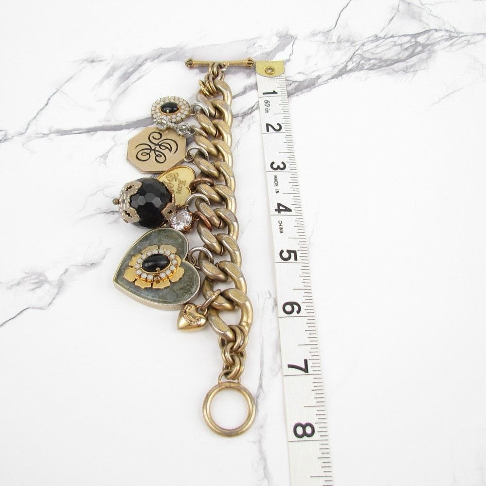 Juicy Couture Juicy Couture Rare Multi Charm Bracelet Size ONE SIZE - 8 Thumbnail