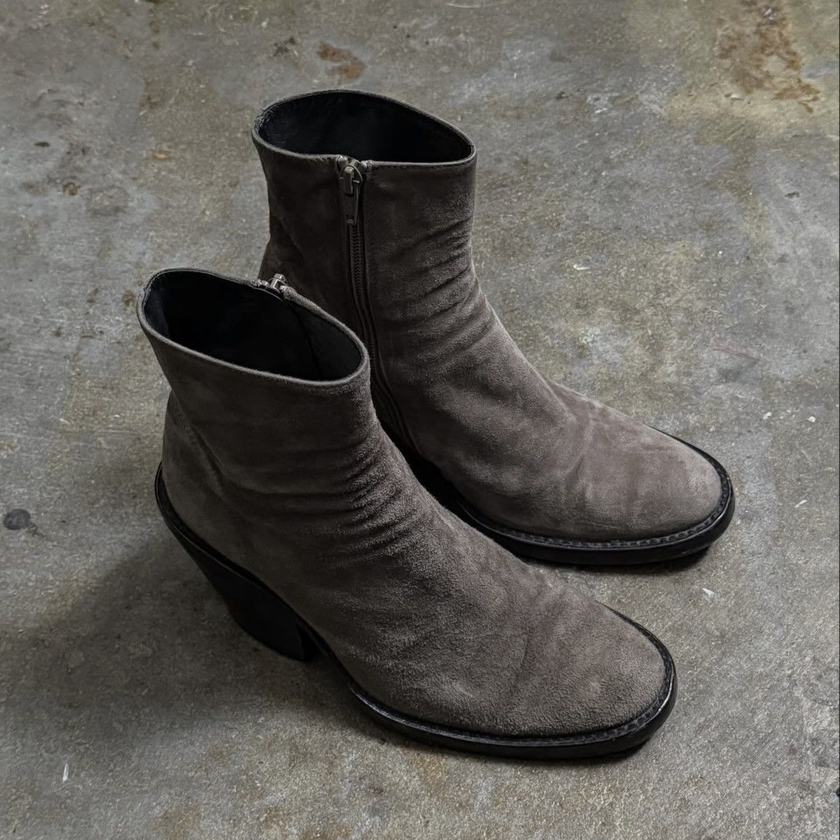 Ann Demeulemeester ANN DEMEULEMEESTER ANKLE BOOT - BROWN - 37 Size US 7 / IT 37 - 4 Thumbnail