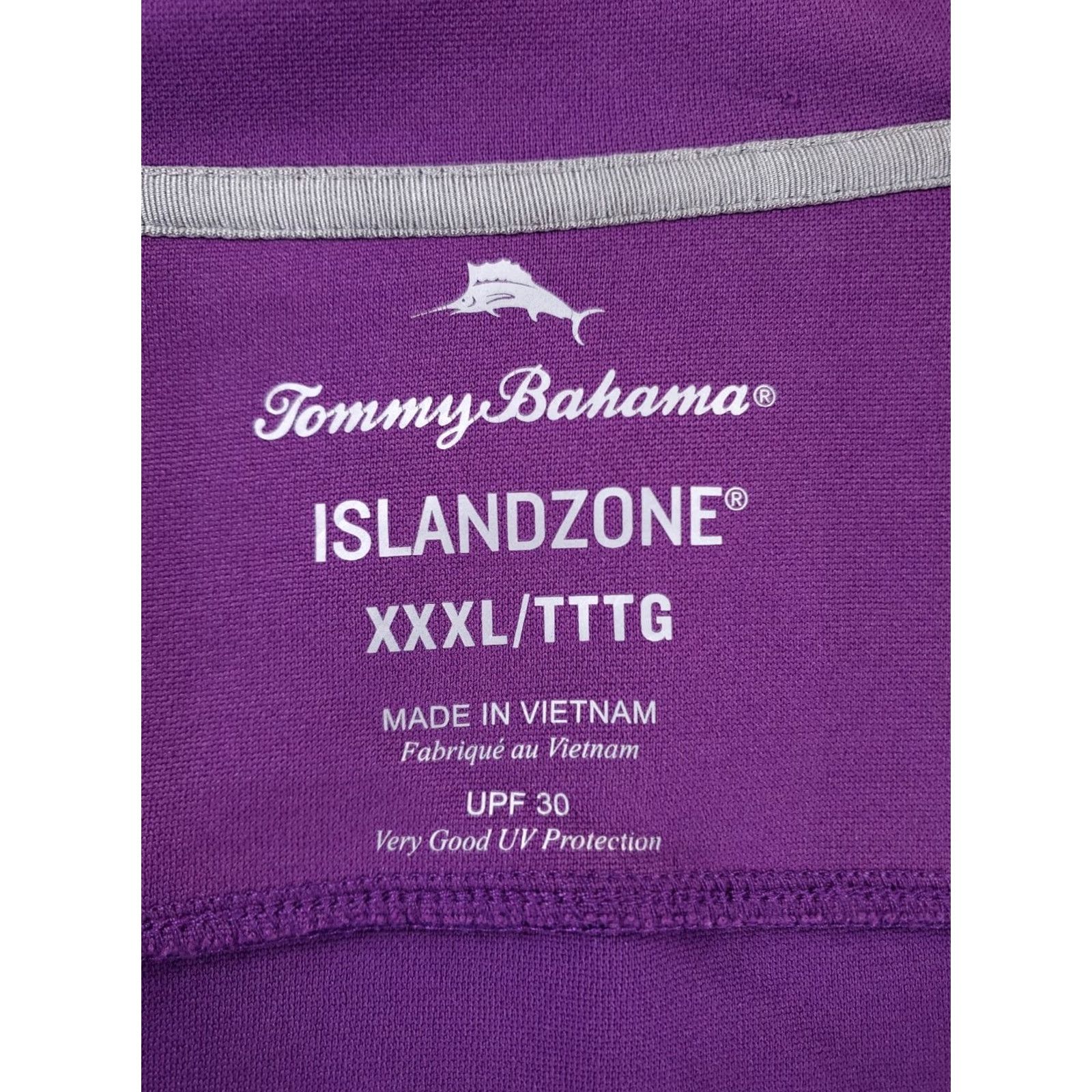 Tommy Bahama Tommy Bahama Island Zone 1/4 Zip K-State Wildcats Pullover Shirt Mens XXXL Purple Size US XXL / EU 58 / 5 - 5 Thumbnail