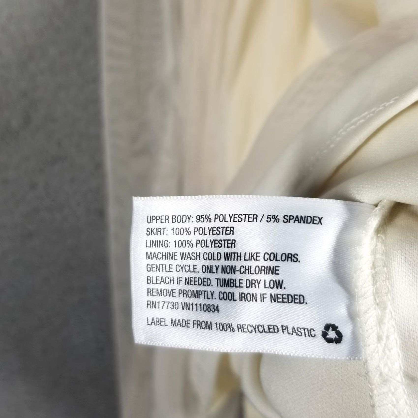 Vintage Xhilaration Boho Sheer Overlay Dress Woman Medium Cream NWT Sleeveless Knee Length Tulle Bohemian Dress Womens Size M / US 6-8 / IT 42-44 - 6 Thumbnail