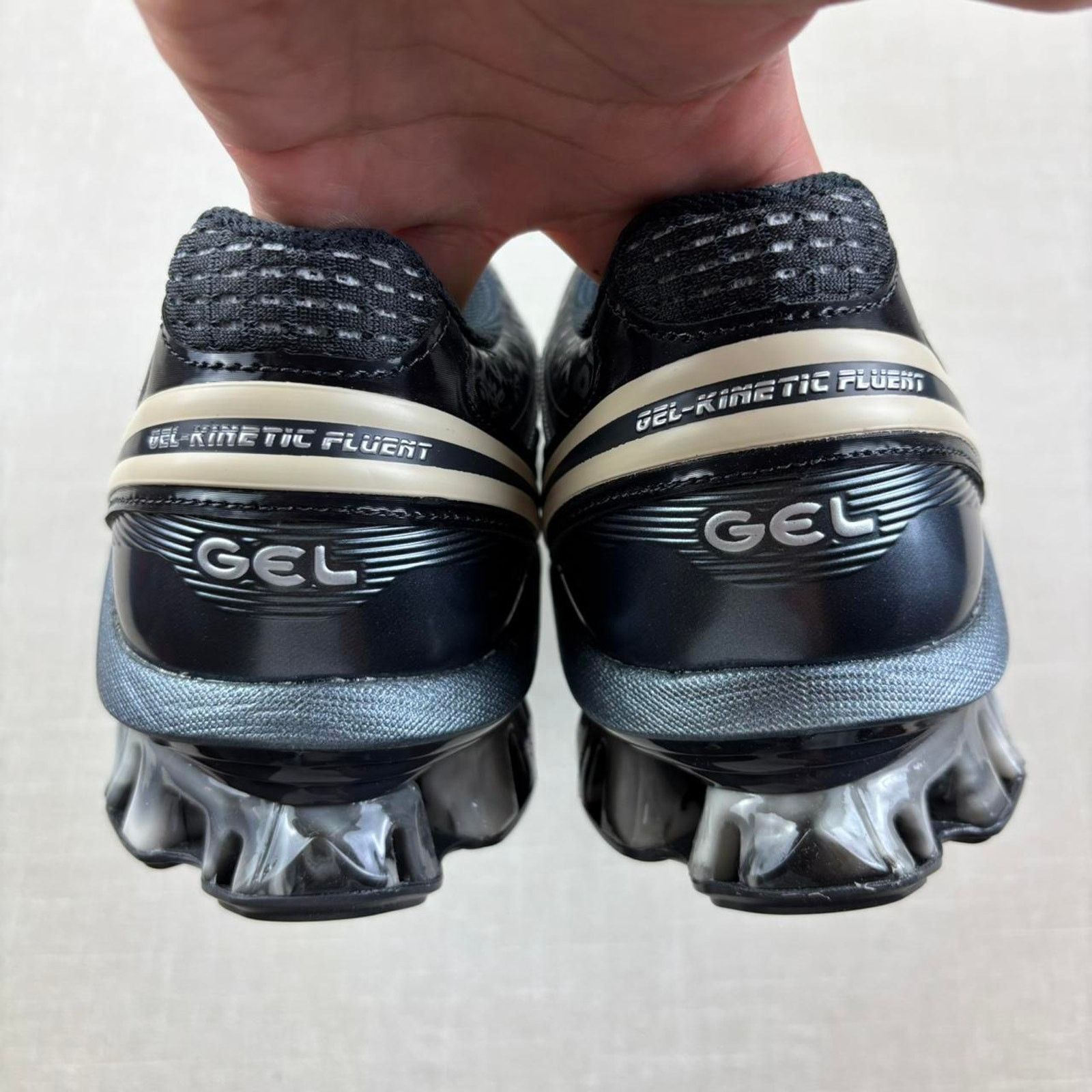 Asics Kiko x ASICS US6-S Gel-Kinetic Fluent “Black Vanilla” 11.5M Size US 11.5 / EU 44-45 - 6 Thumbnail