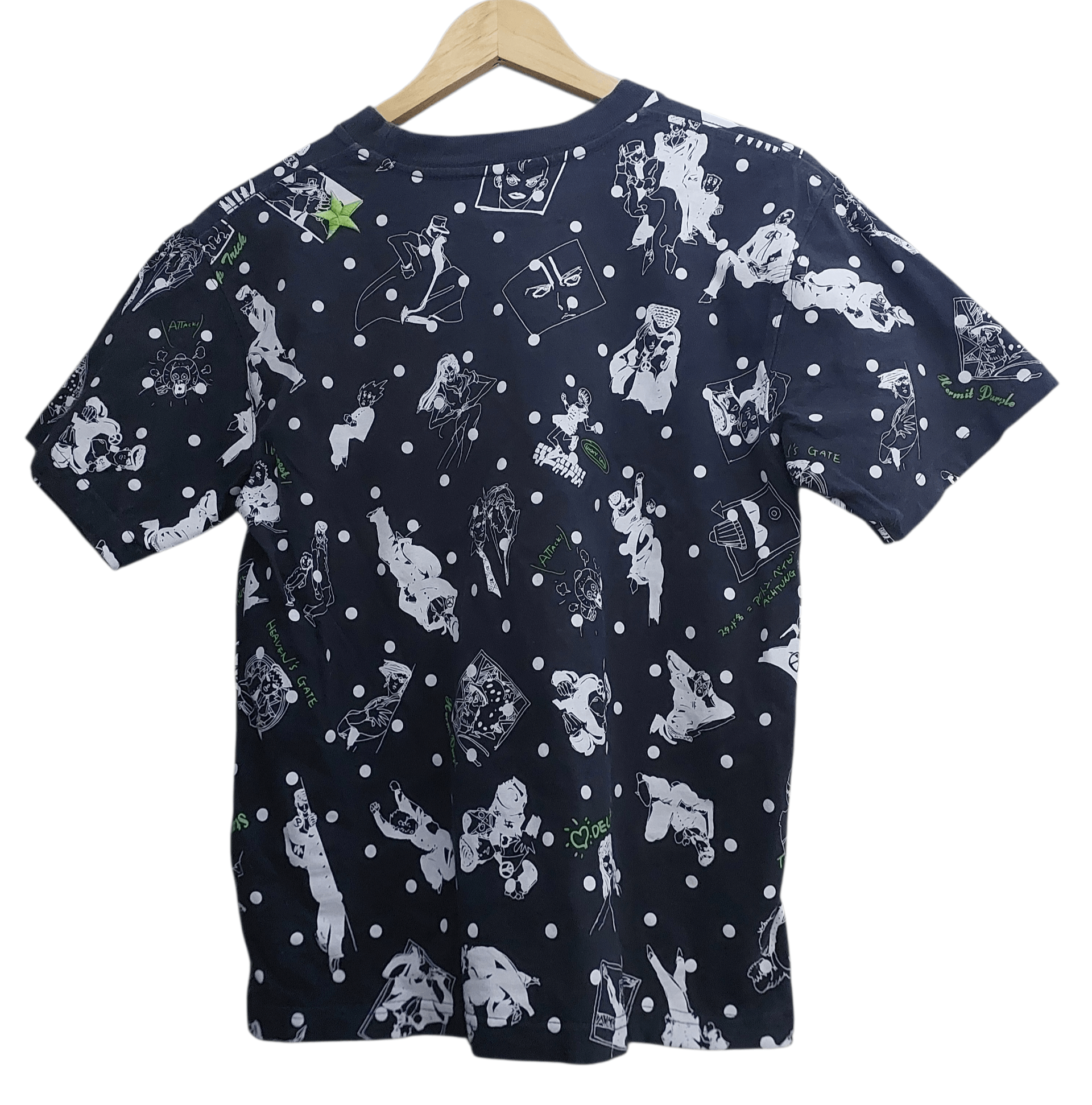 Anime JOJO'S BIZARRE ADVENTURE ANIME EXHIBITION TEE Size US S / EU 44-46 / 1 - 2 Thumbnail