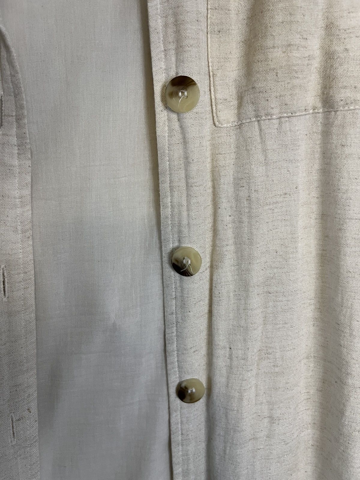 Other Womens Linen Button Dress wrap Size M / US 6-8 / IT 42-44 - 2 Thumbnail