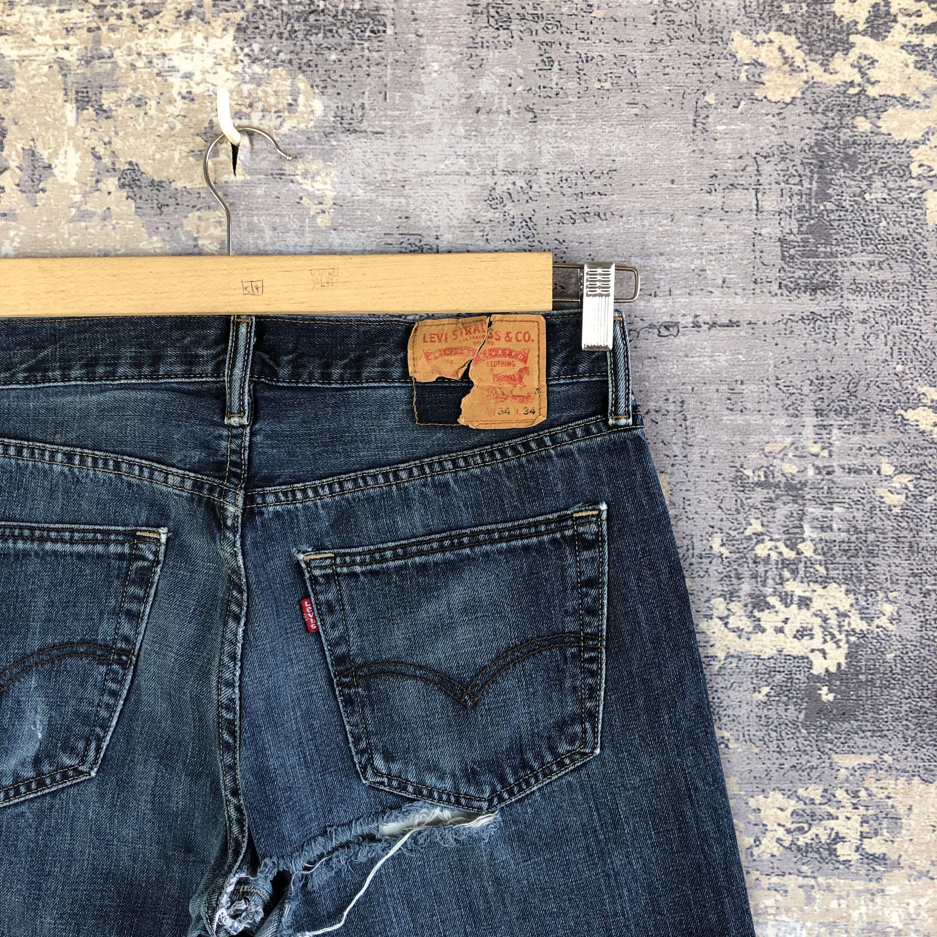 Levi's Levis 527 Flare Jeans Levi's Distressed Boot Cut Denim Size US 32 / EU 48 - 5 Thumbnail