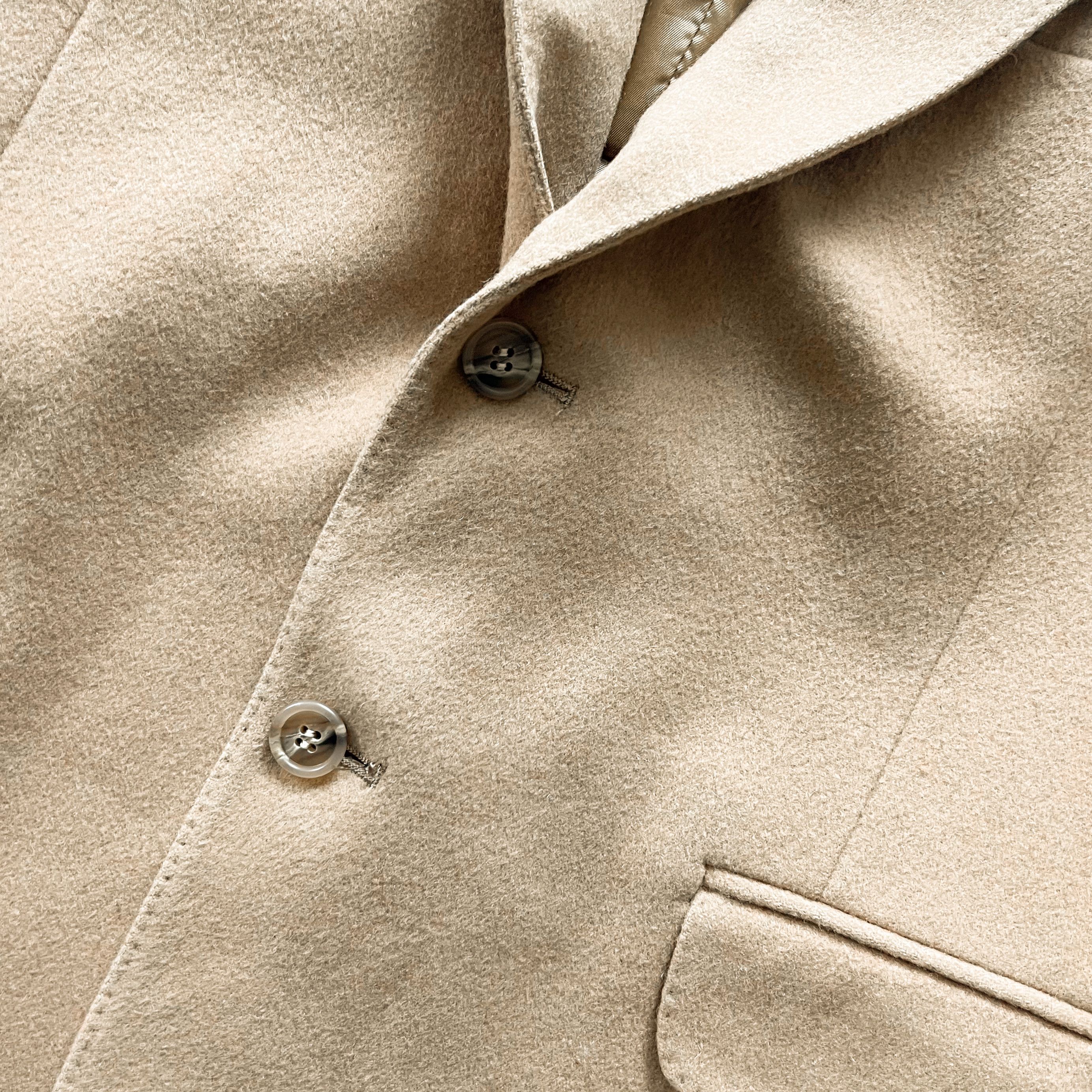 Vintage 70's Cashmere Wool Classic Blazer Sports Coat Los Angeles Size 36R - 3 Thumbnail