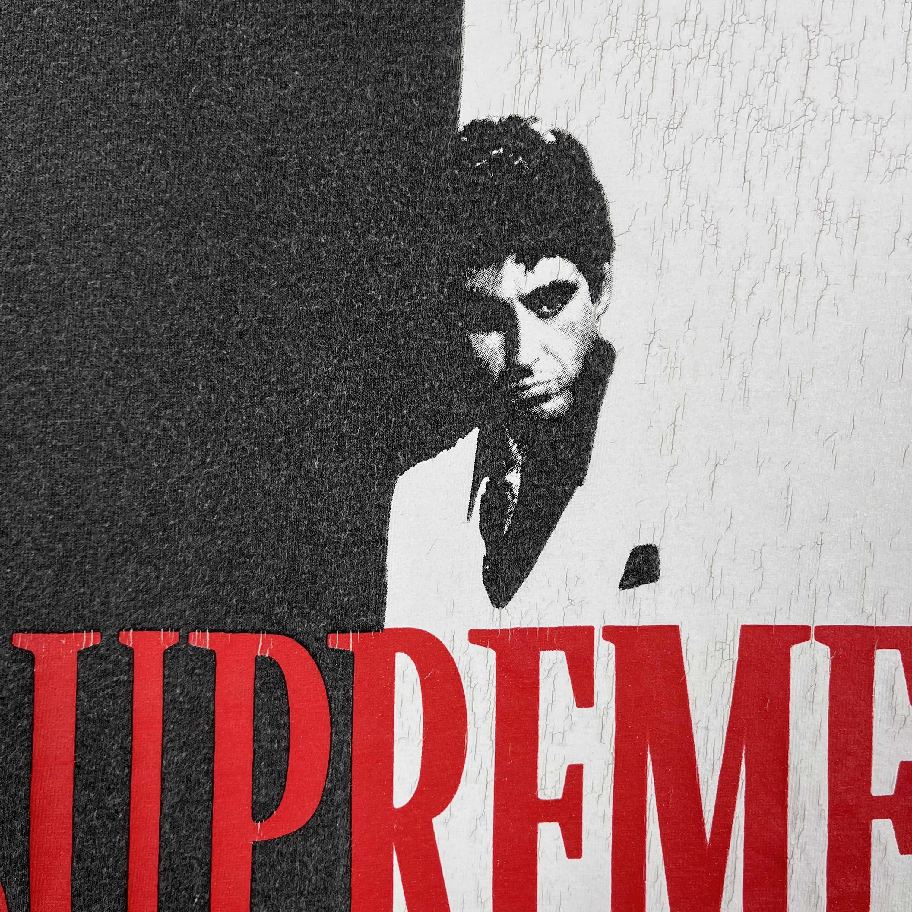 Supreme Supreme ScarFace Split Big Logo T Shirt Size US M / EU 48-50 / 2 - 9 Thumbnail