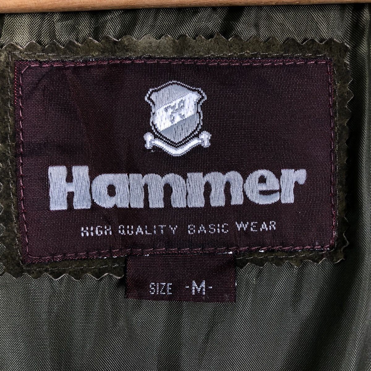 Genuine Leather 🔥Vintage Hammer Genuine Leather Utility Vest Waist Coats Size US M / EU 48-50 / 2 - 16 Thumbnail