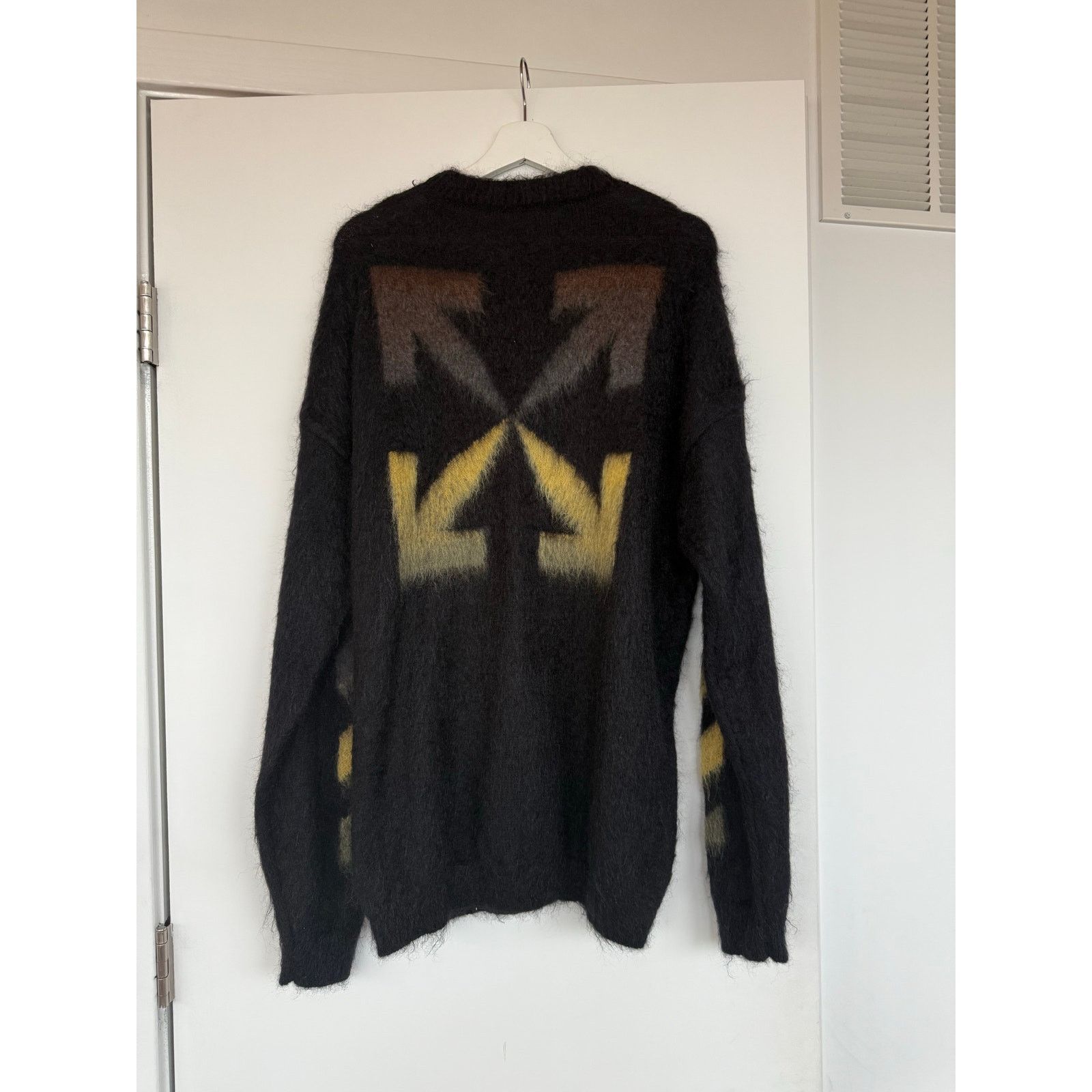 Off-White Off-White Mohair Sweater Size US L / EU 52-54 / 3 - 5 Thumbnail
