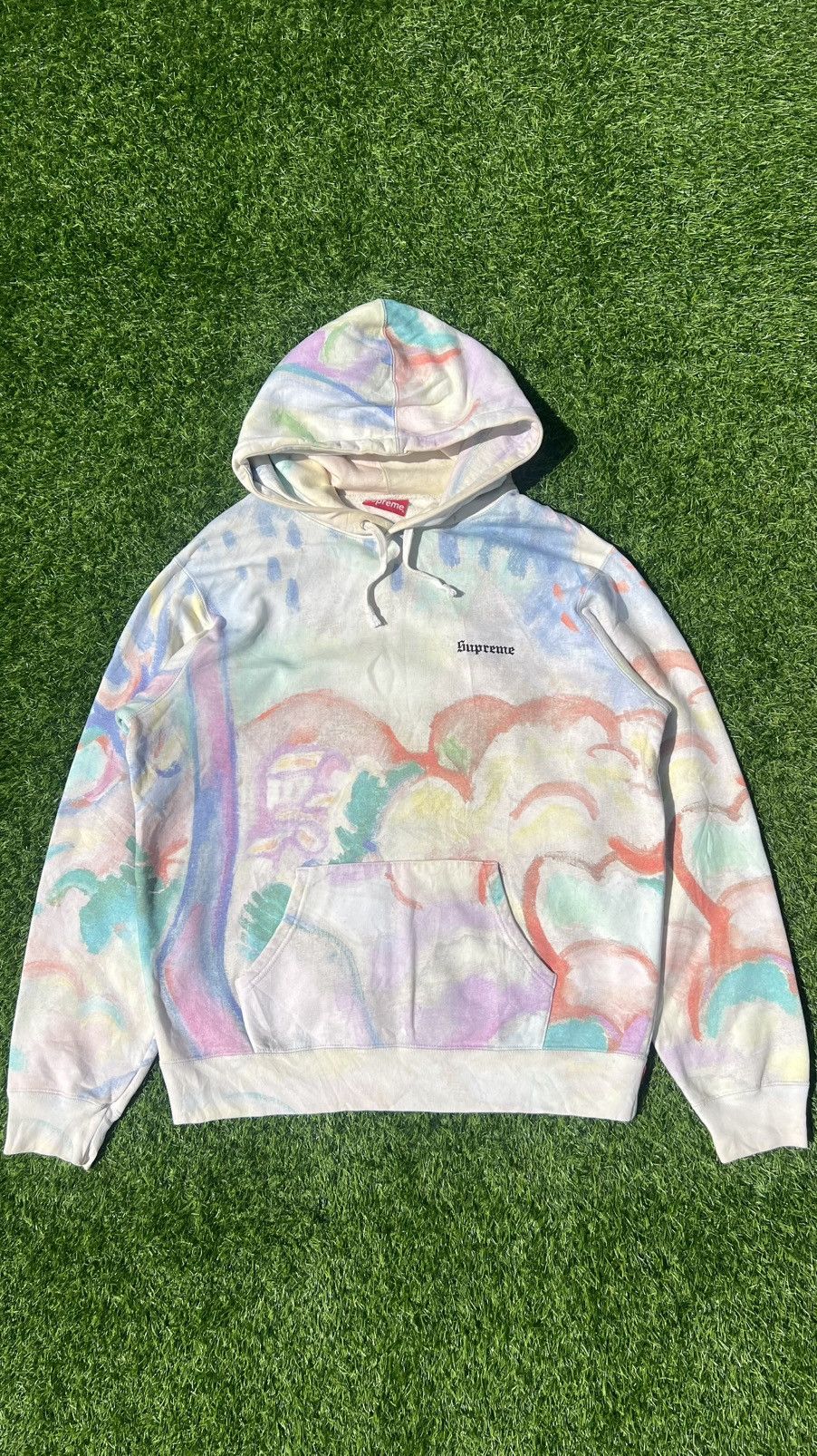 Supreme Supreme Landscape Hooded Sweatshirt - SS18 Size US M / EU 48-50 / 2 - 1 Thumbnail