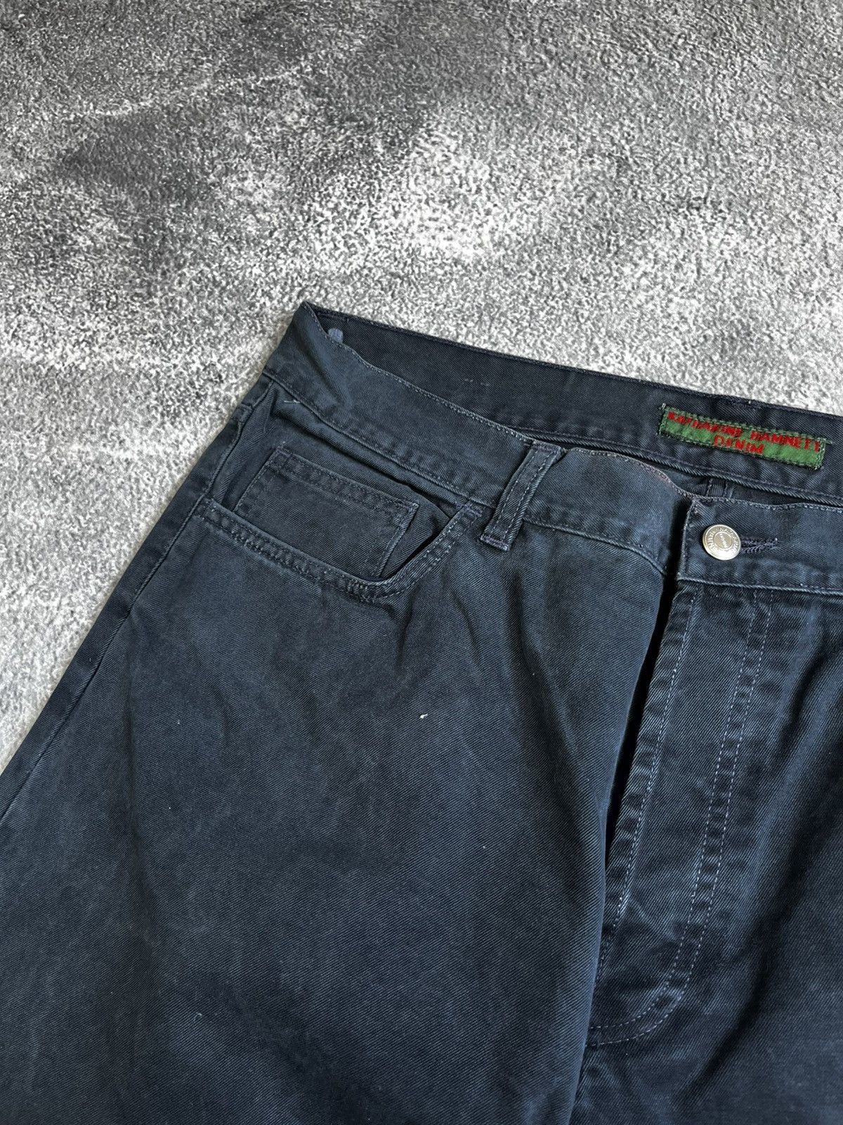 Designer × Katharine Hamnett London × Other Katharine Hammett vintage 90s denim pants Size US 36 / EU 52 - 4 Thumbnail